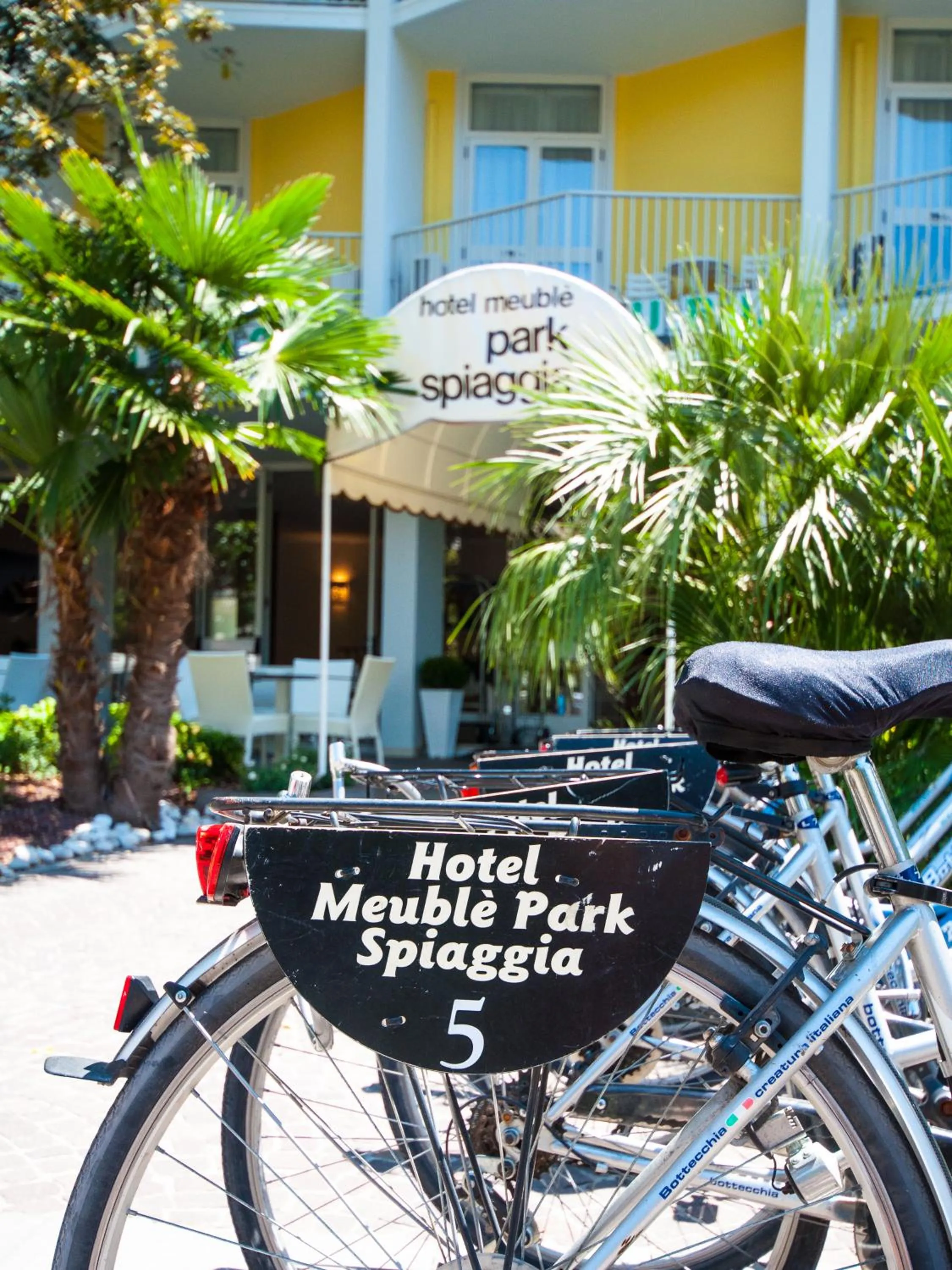 Garden in Hotel Park Spiaggia