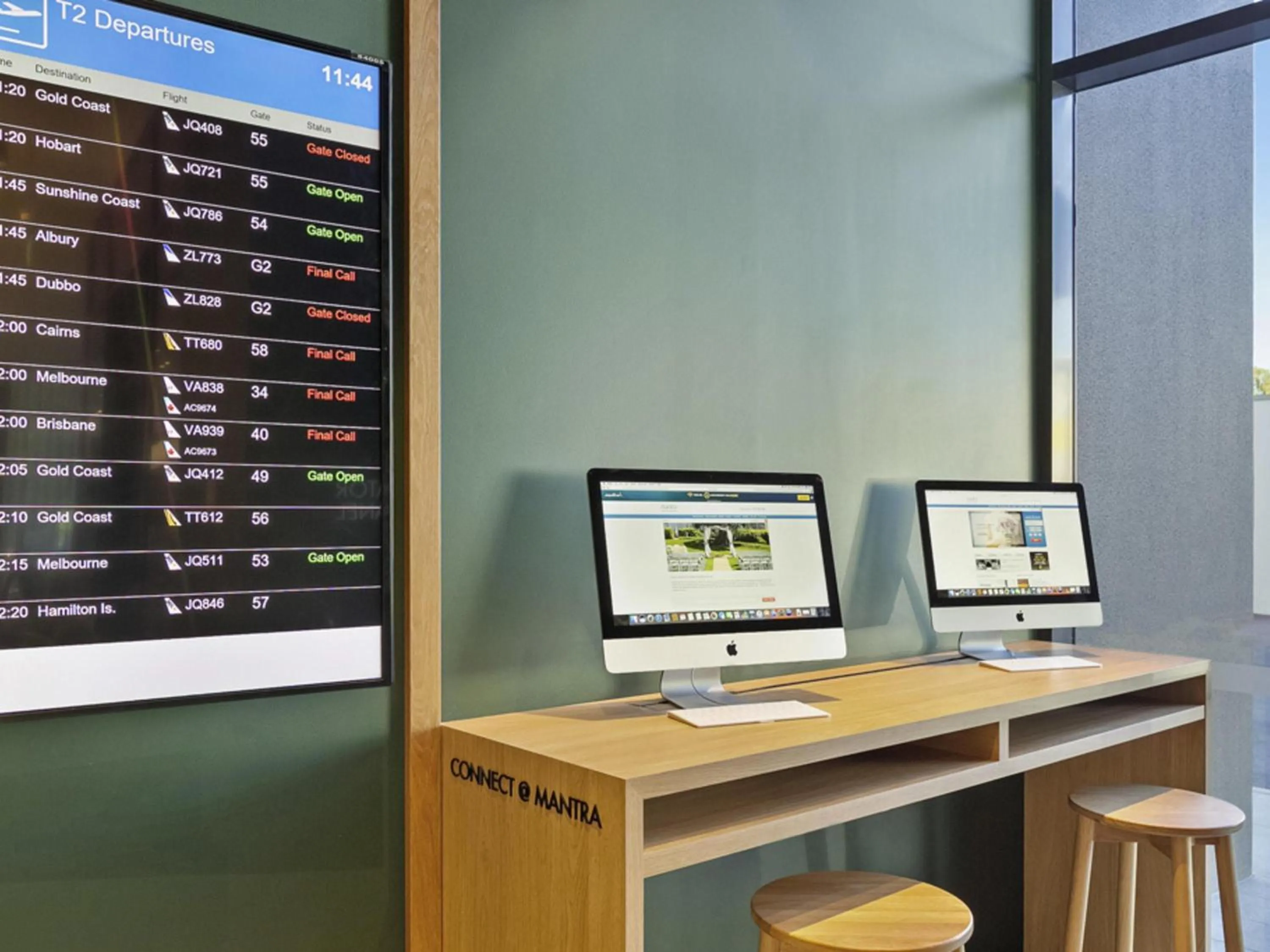 Business facilities in Mantra on Sydney Airport