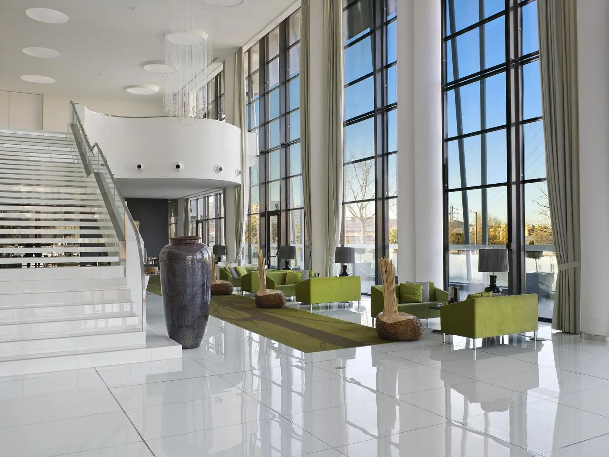 Lobby or reception in Melia Braga Hotel & Spa Lobby or reception in Melia Braga Hotel & Spa