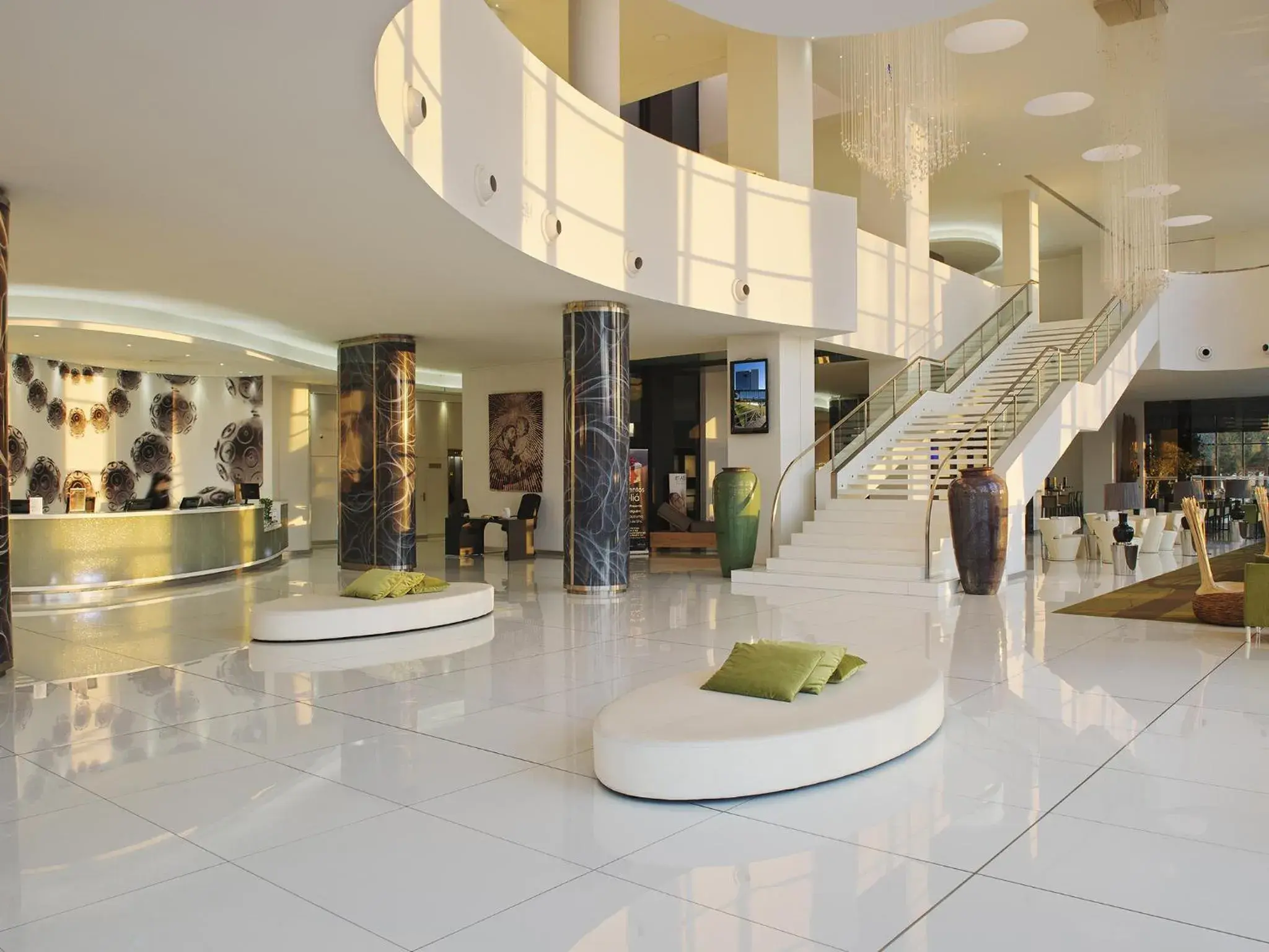 Lobby or reception in Melia Braga Hotel & Spa Lobby or reception in Melia Braga Hotel & Spa