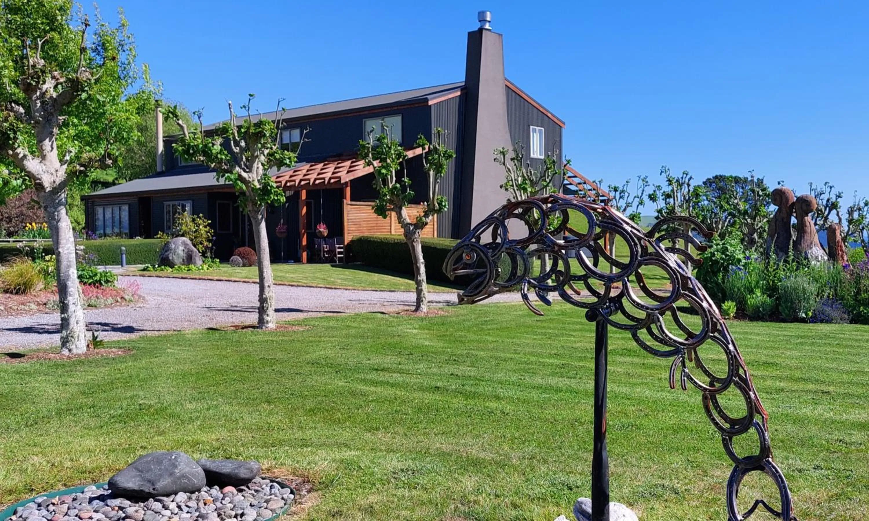 Garden in Country Lodge Kinloch