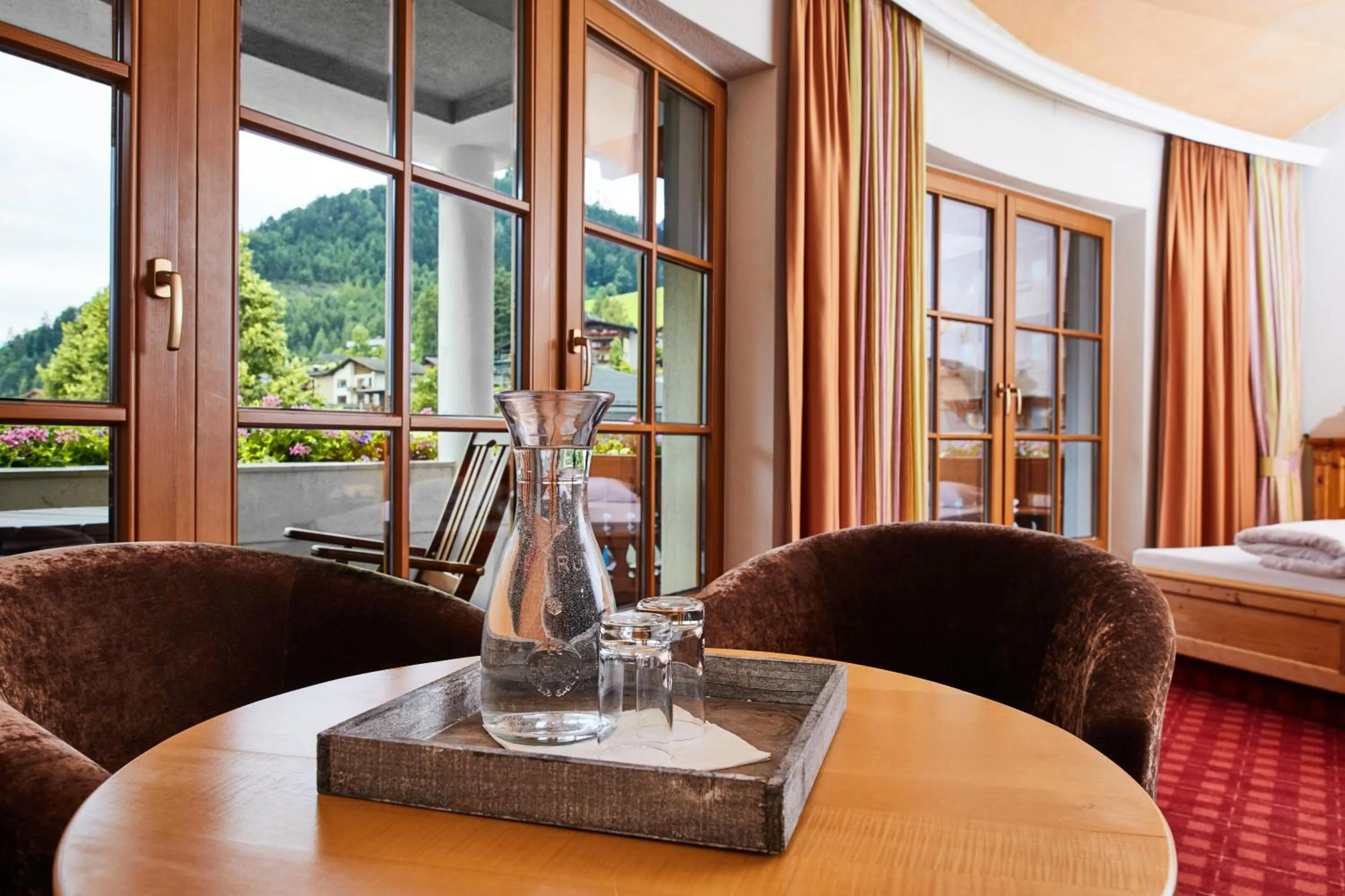 Bedroom, Bed in Luxury All Inclusive Resort Schwarzbrunn 4 Sterne Superior