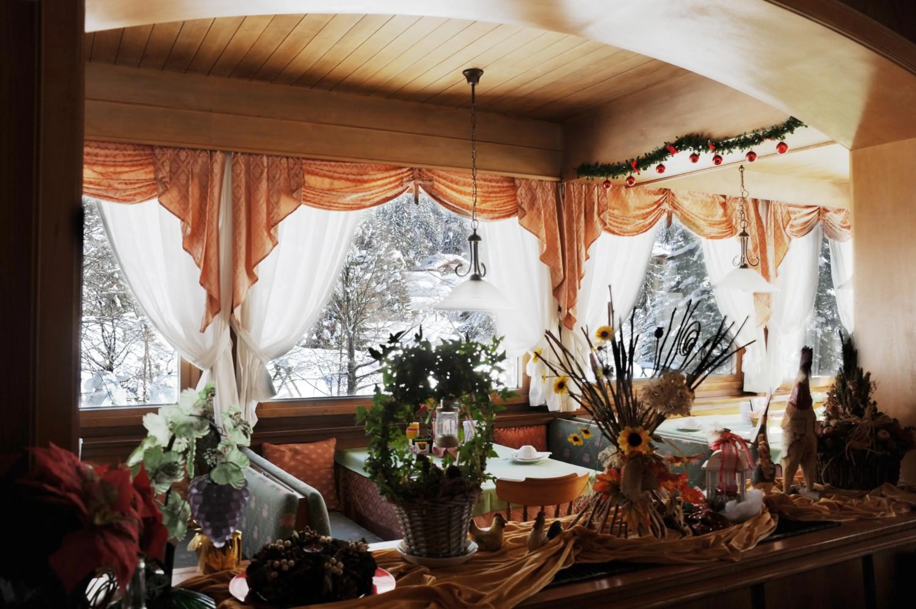 Decorative detail in Hotel Garni St. Hubertus