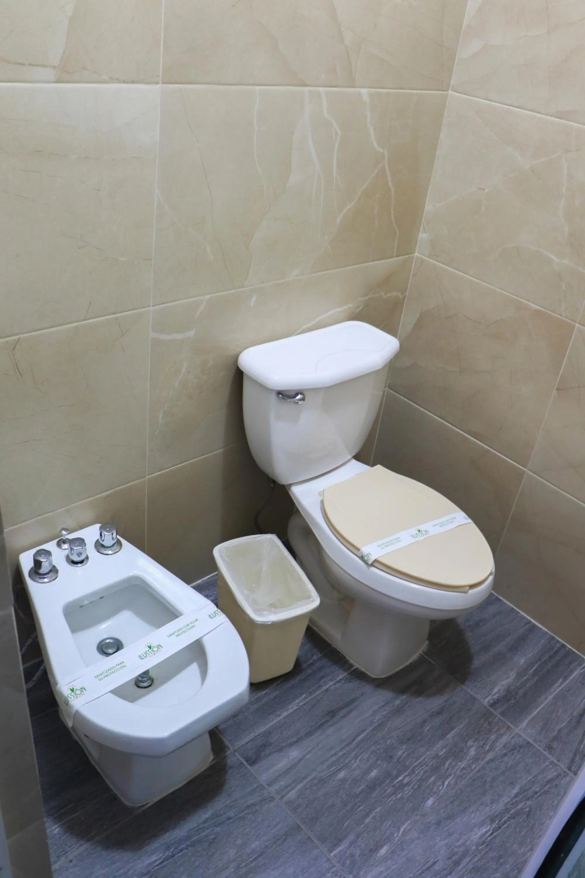 Bathroom in Autohotel Ilussion