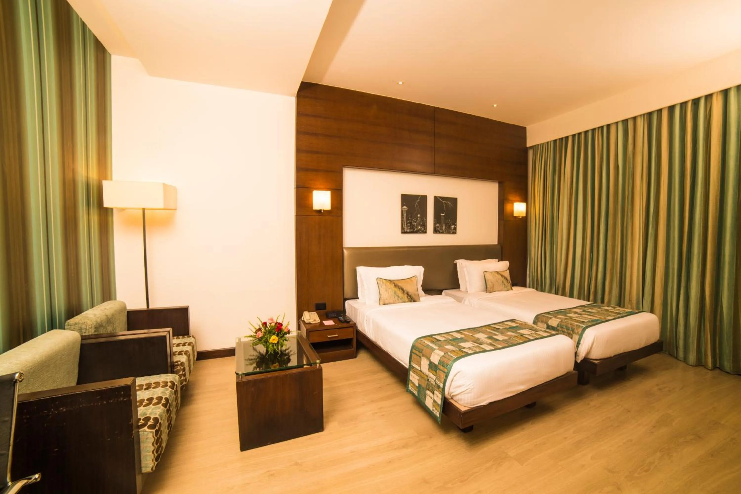 View (from property/room), Bed in M Inn