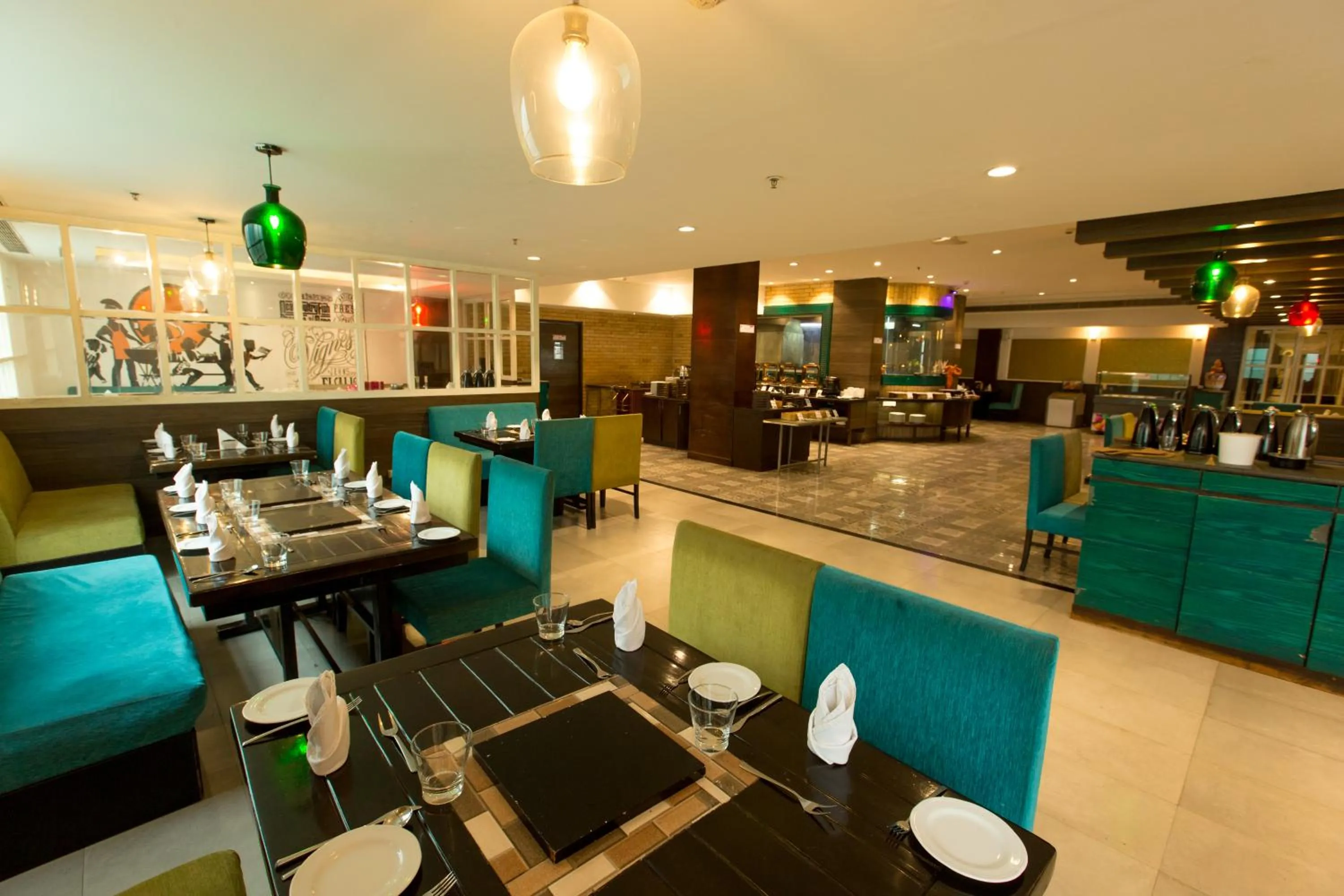 Restaurant/places to eat in M Inn