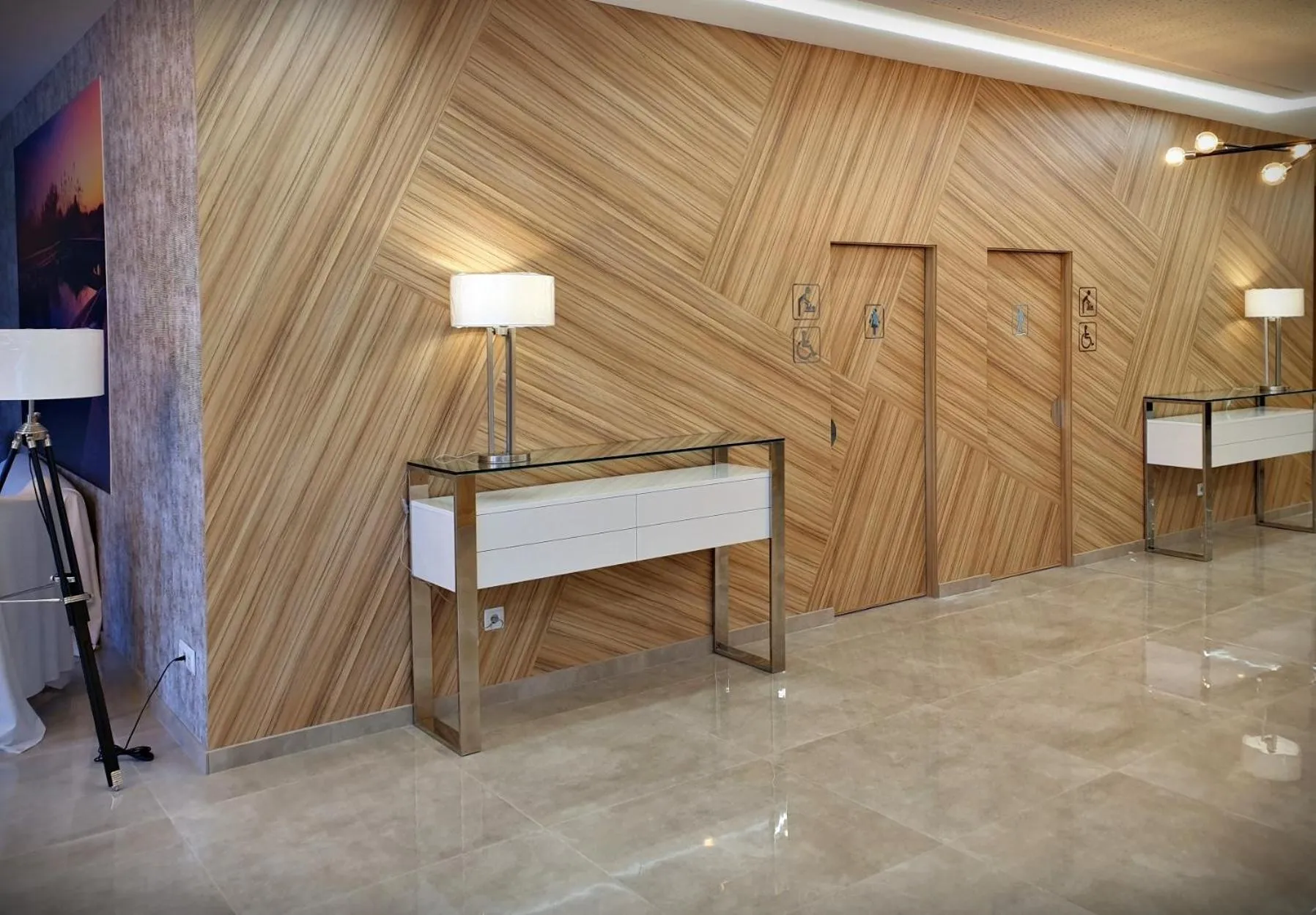 Lobby or reception in Hotel La Rápita