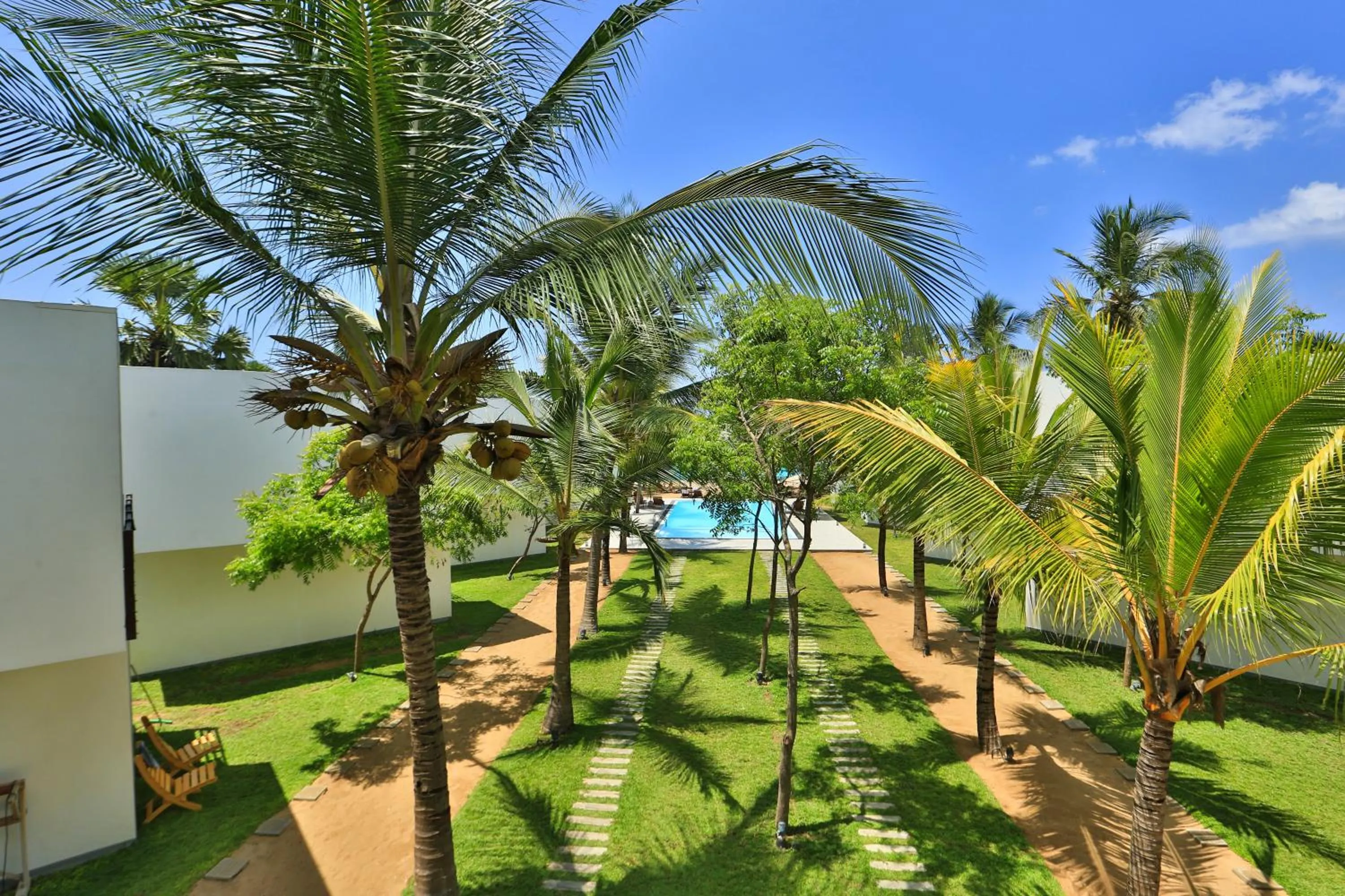 Bird's eye view in Arugambay Roccos