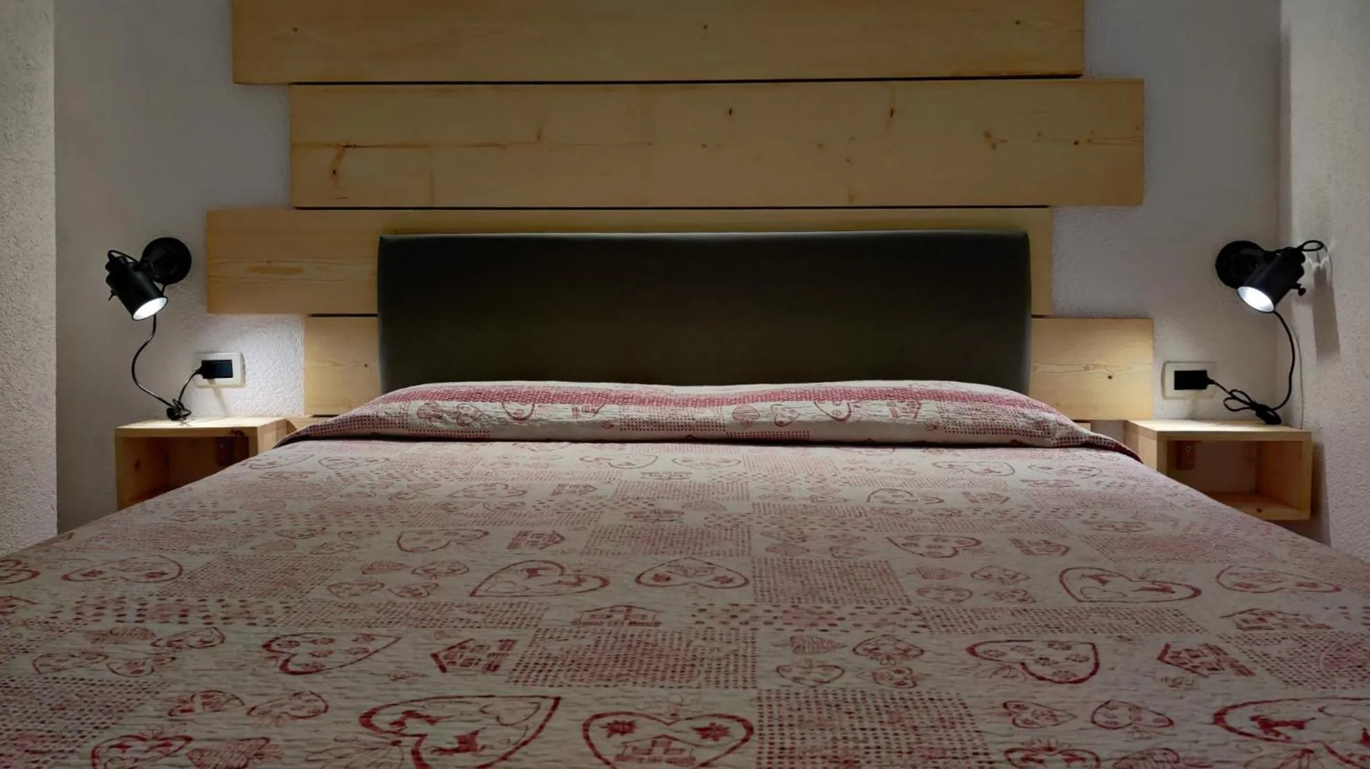 Bed in Hotel Nès Crépes