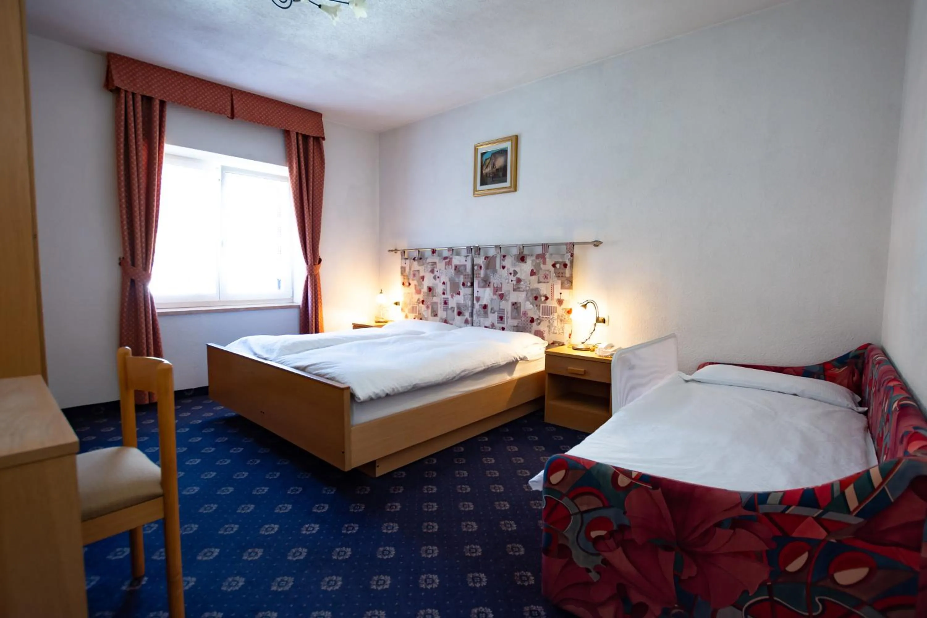 Bed in Hotel Nès Crépes