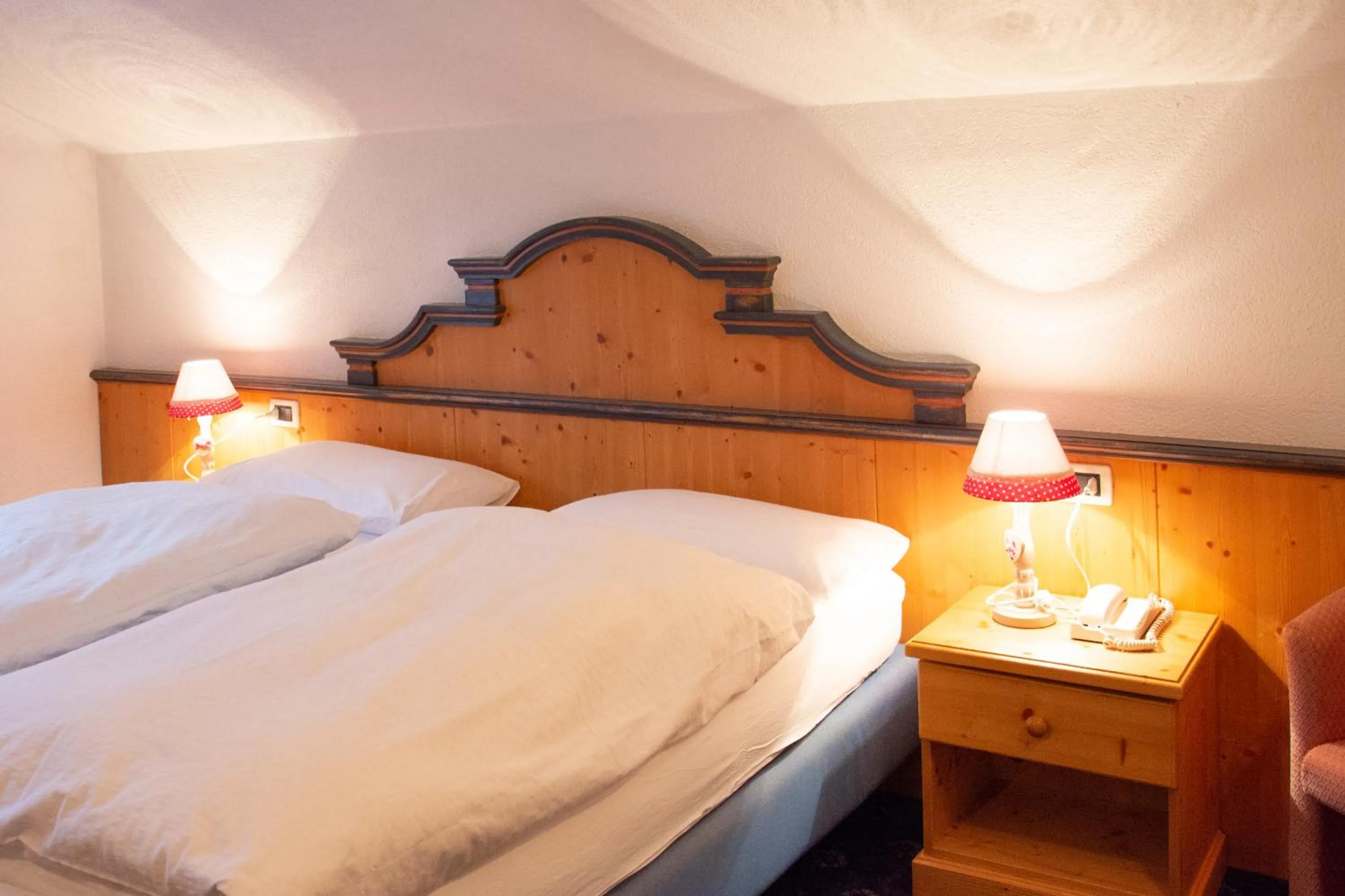Bed in Hotel Nès Crépes