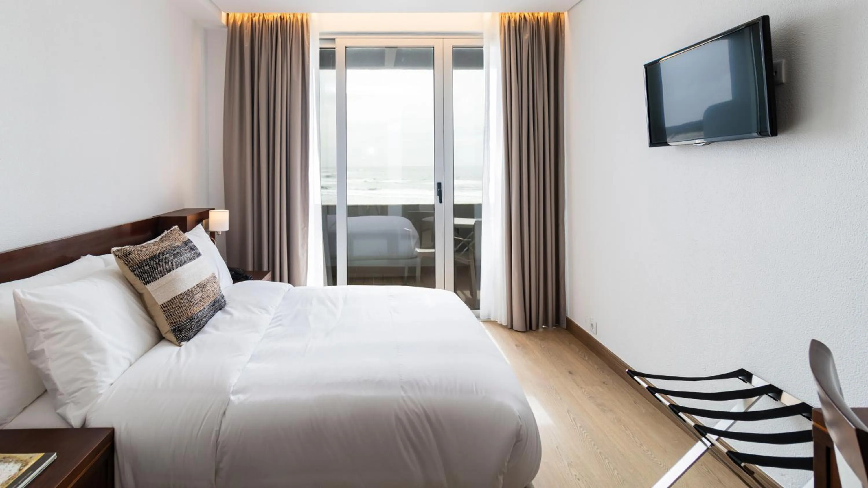 Bed in Albergaria Quim Barreiros