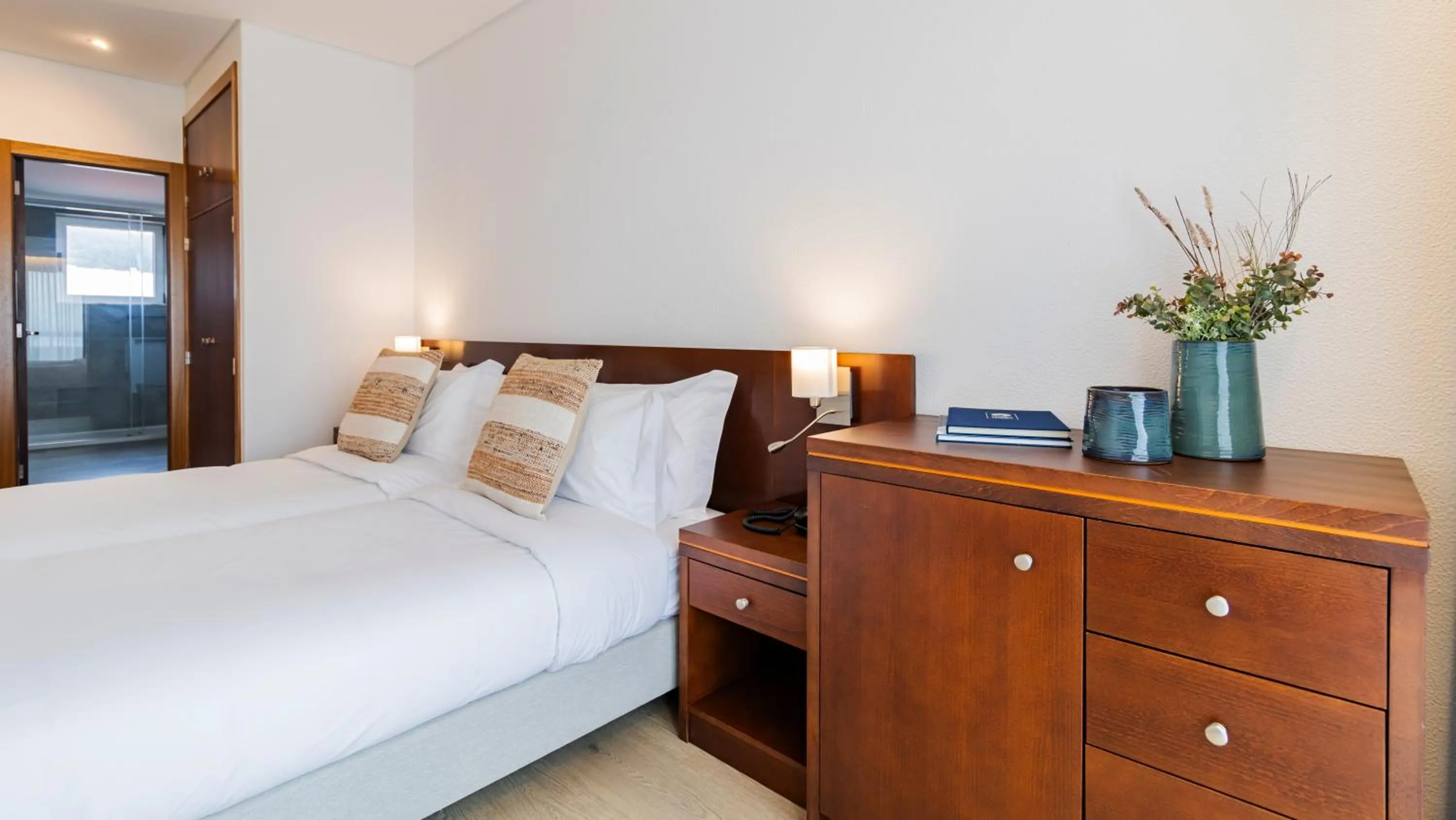 Bed in Albergaria Quim Barreiros