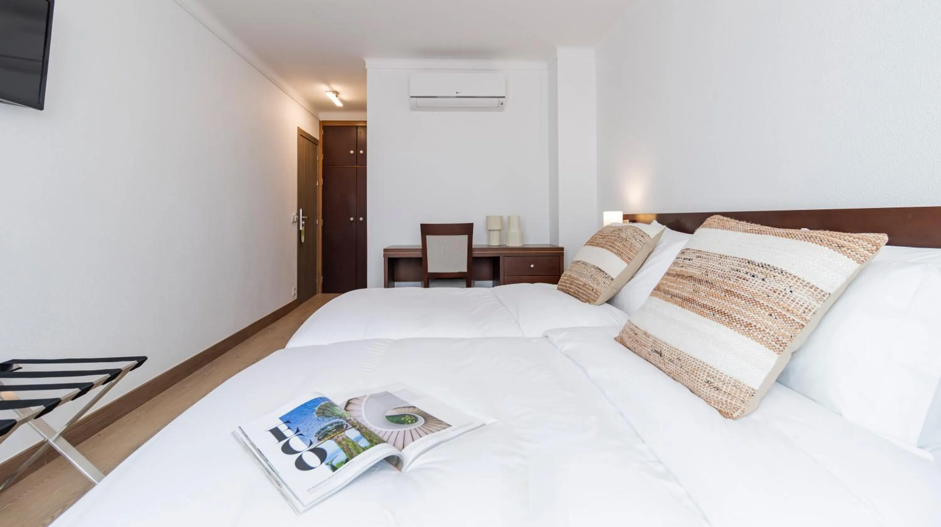 Bed in Albergaria Quim Barreiros