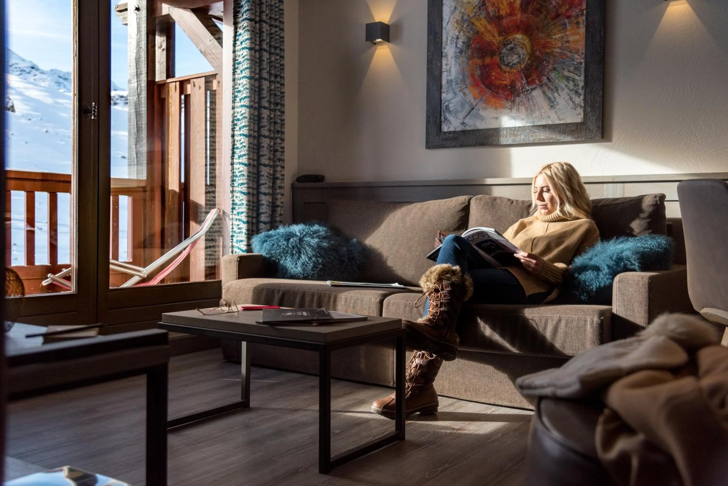 Balcony/Terrace in Résidences Village Montana by Village Montana