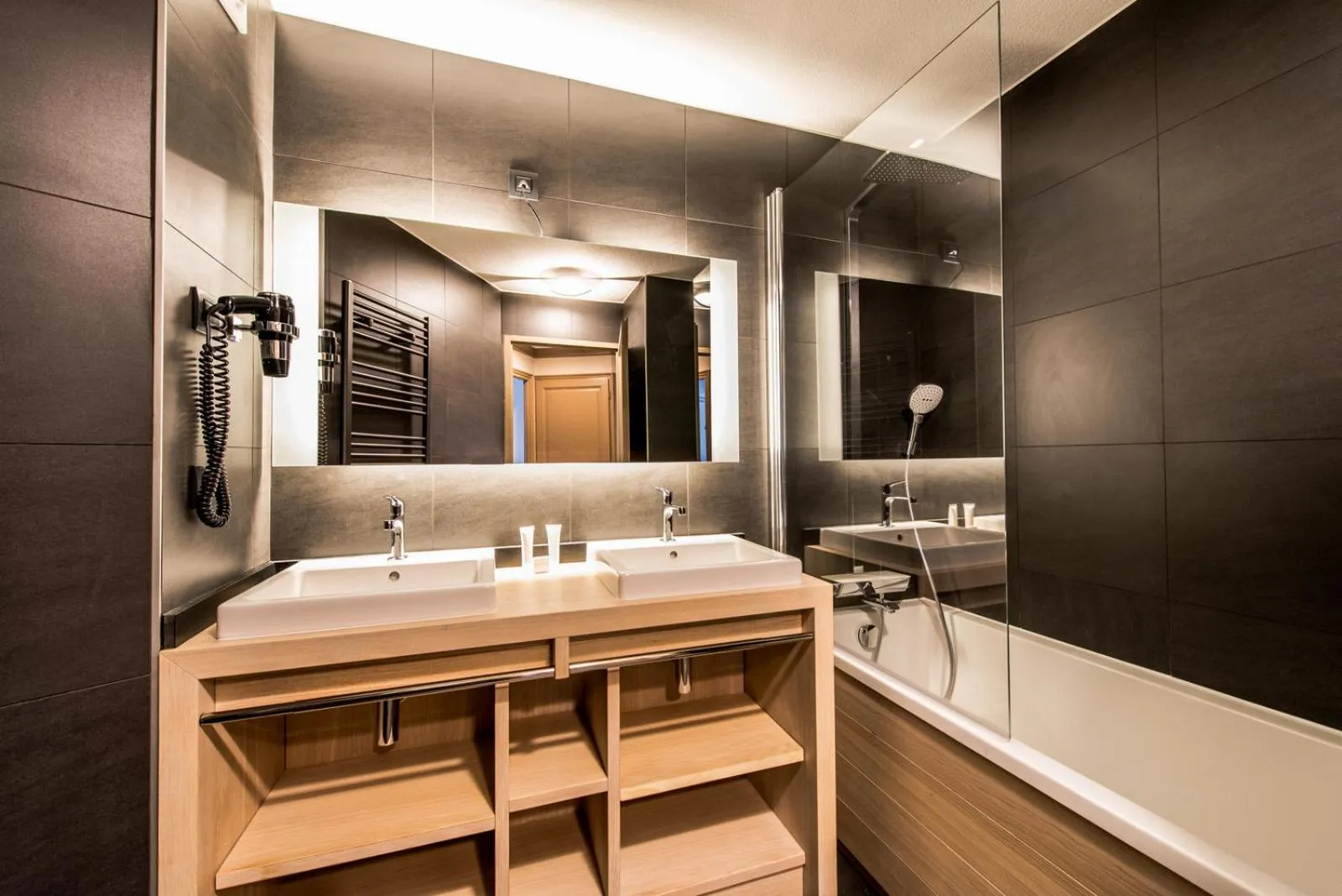 Bathroom in Résidences Village Montana by Village Montana