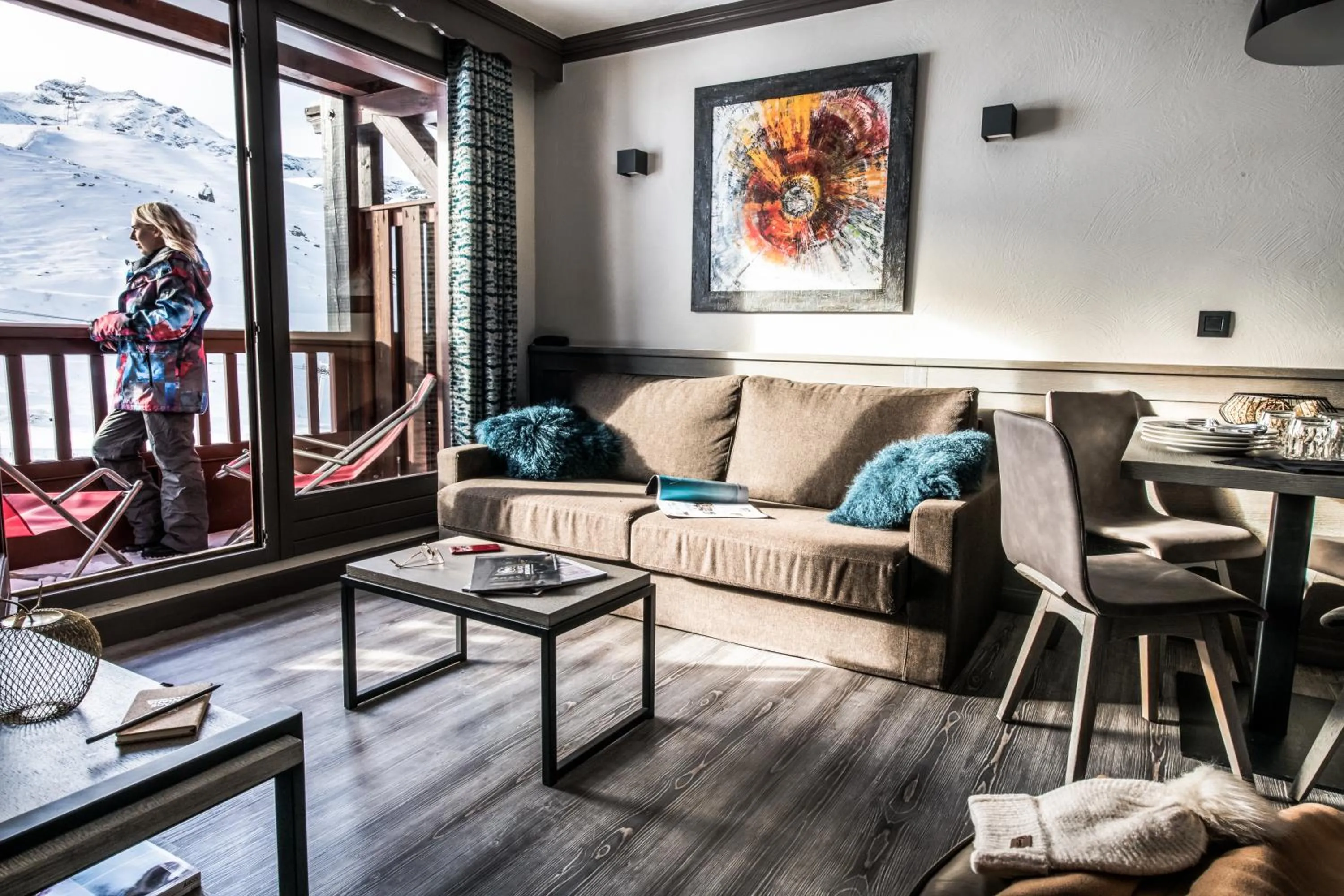 Balcony/Terrace in Résidences Village Montana by Village Montana