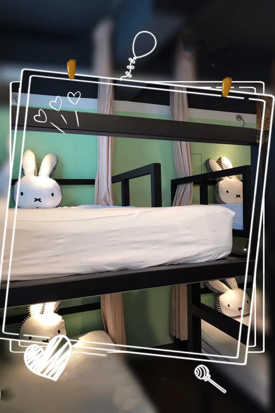 bunk bed, Bed in Tourist Bunny Hostel bunk bed, Bed in Tourist Bunny Hostel