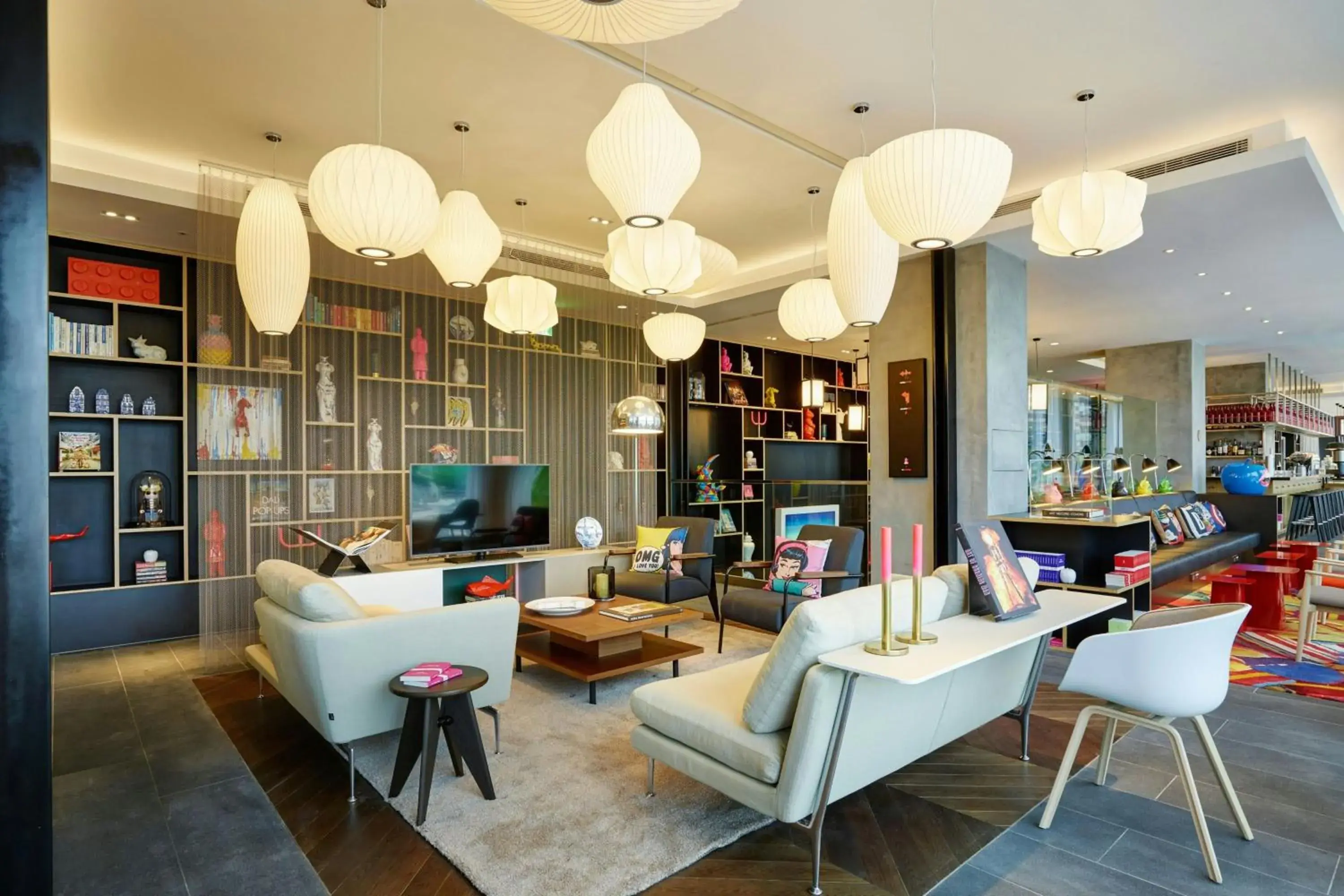 Lobby or reception in citizenM Taipei North Gate Lobby or reception in citizenM Taipei North Gate