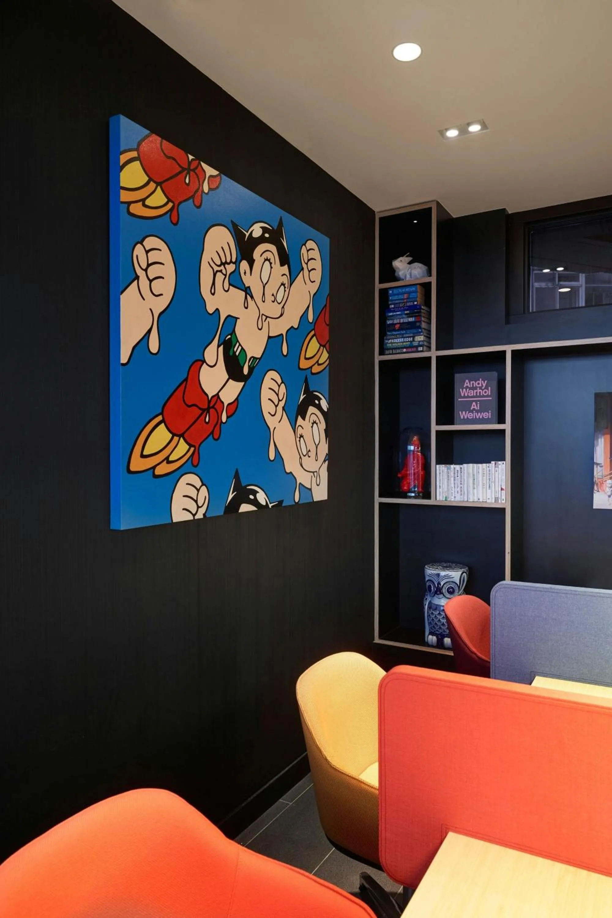 Lobby or reception in citizenM Taipei North Gate