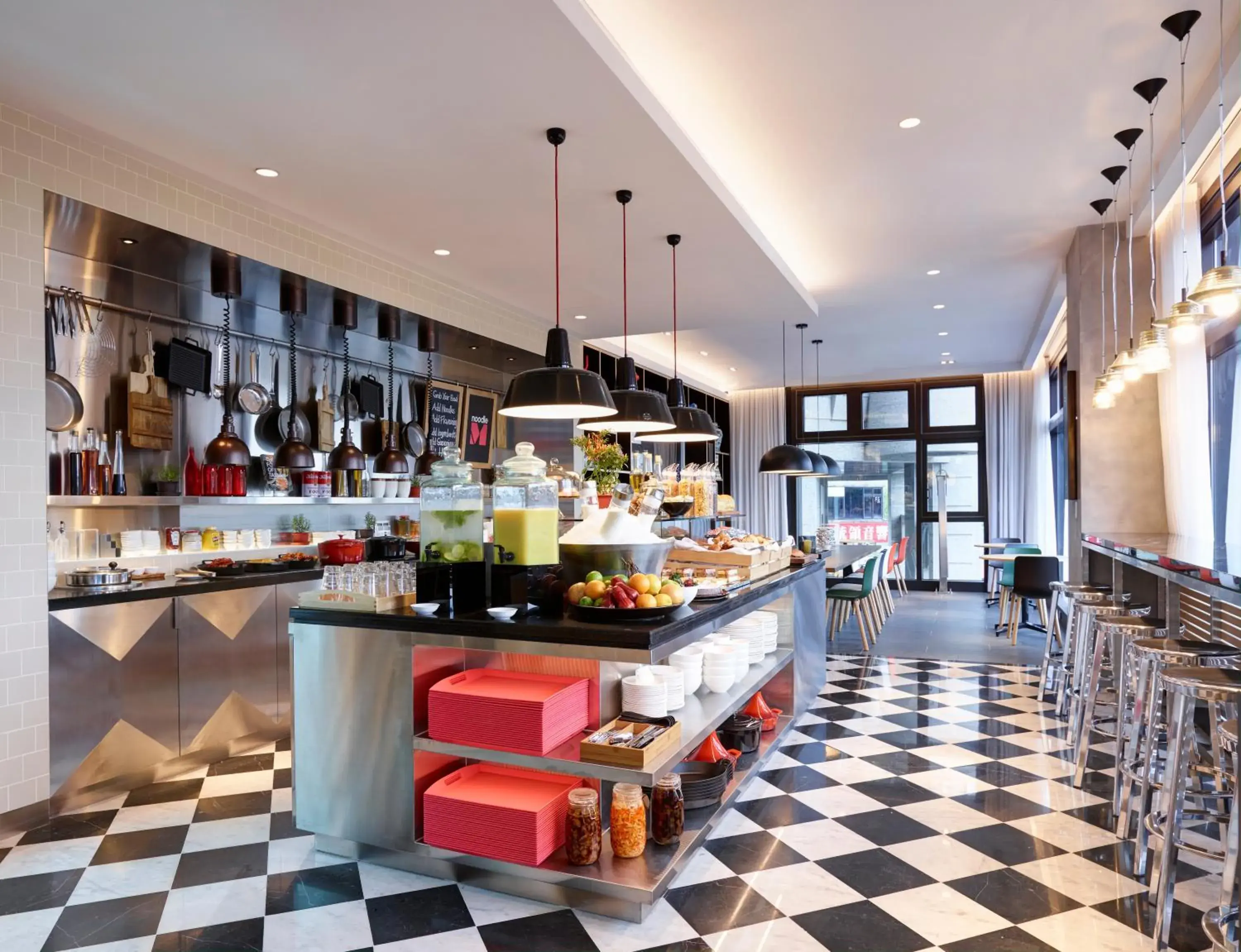 Buffet breakfast in citizenM Taipei North Gate Buffet breakfast in citizenM Taipei North Gate