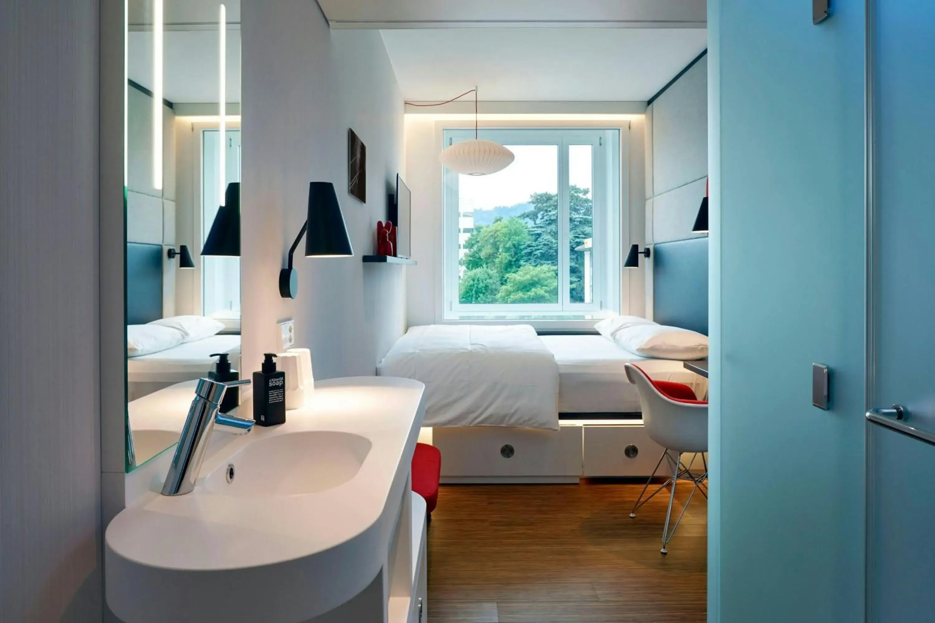 Bedroom, Bed in citizenM Taipei North Gate Bedroom, Bed in citizenM Taipei North Gate