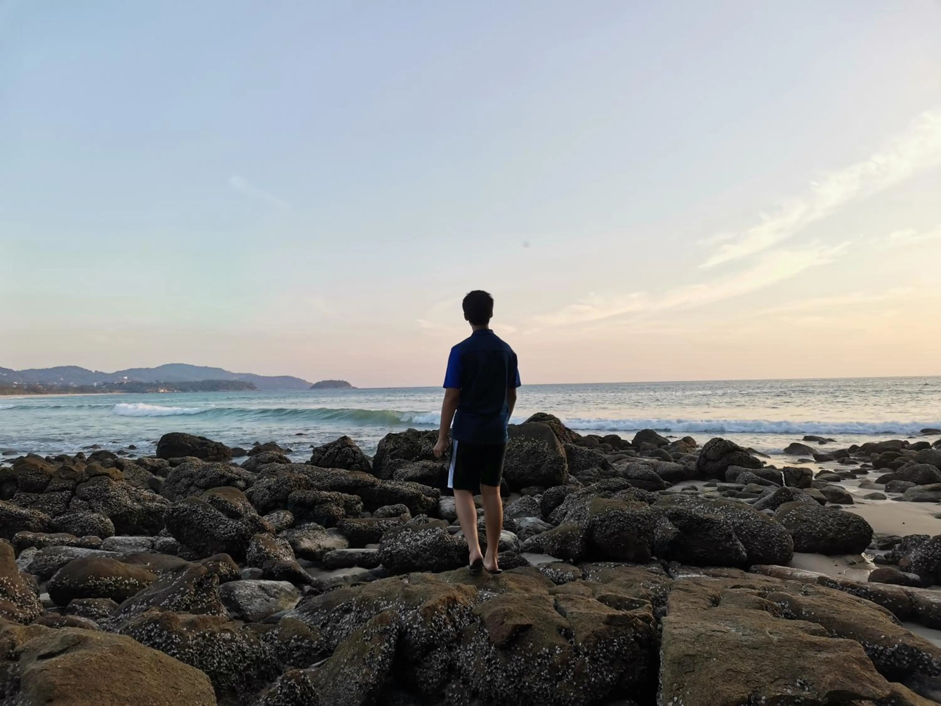 Beach in On The Hill Karon Resort