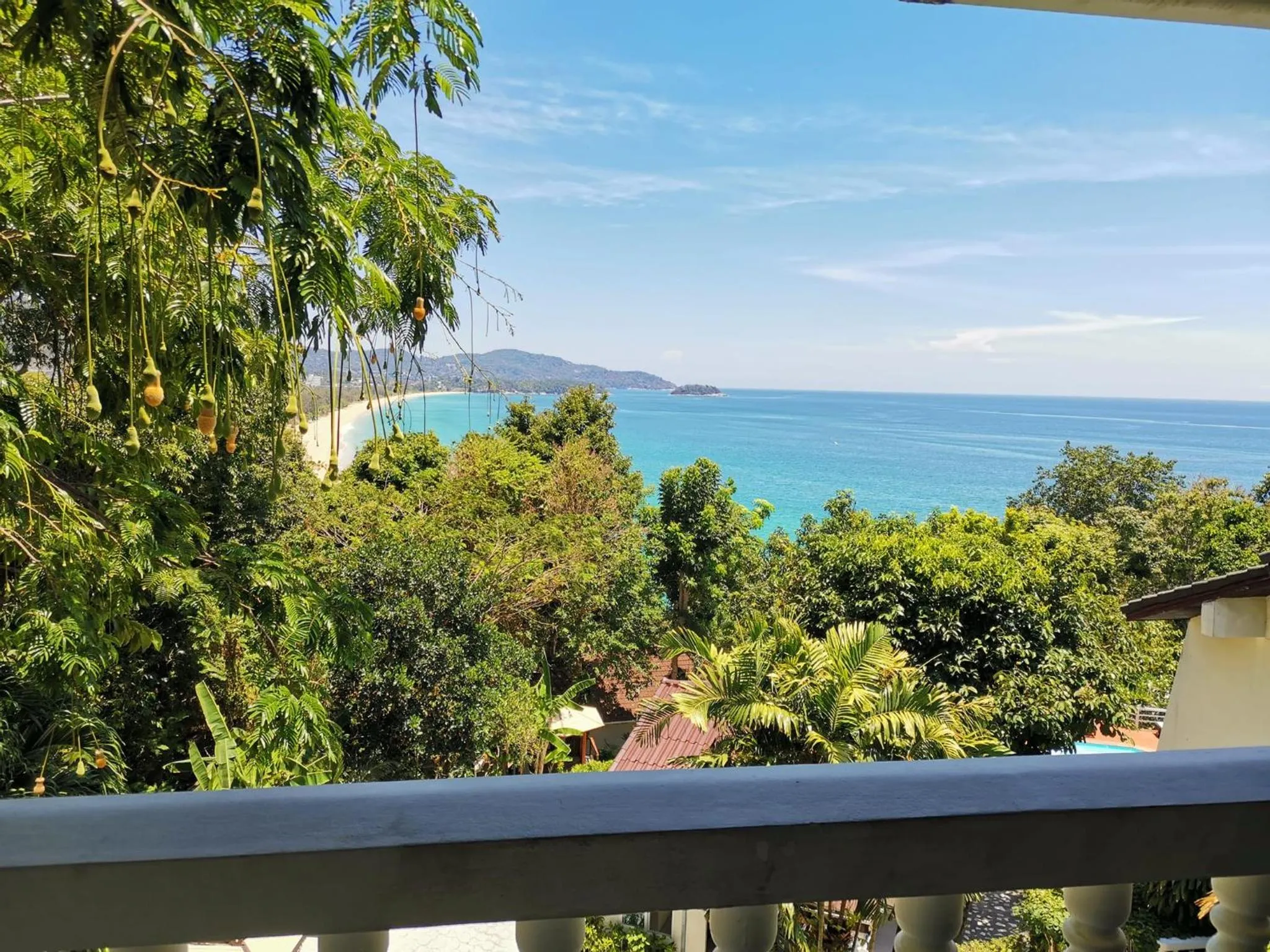 Balcony/Terrace in On The Hill Karon Resort