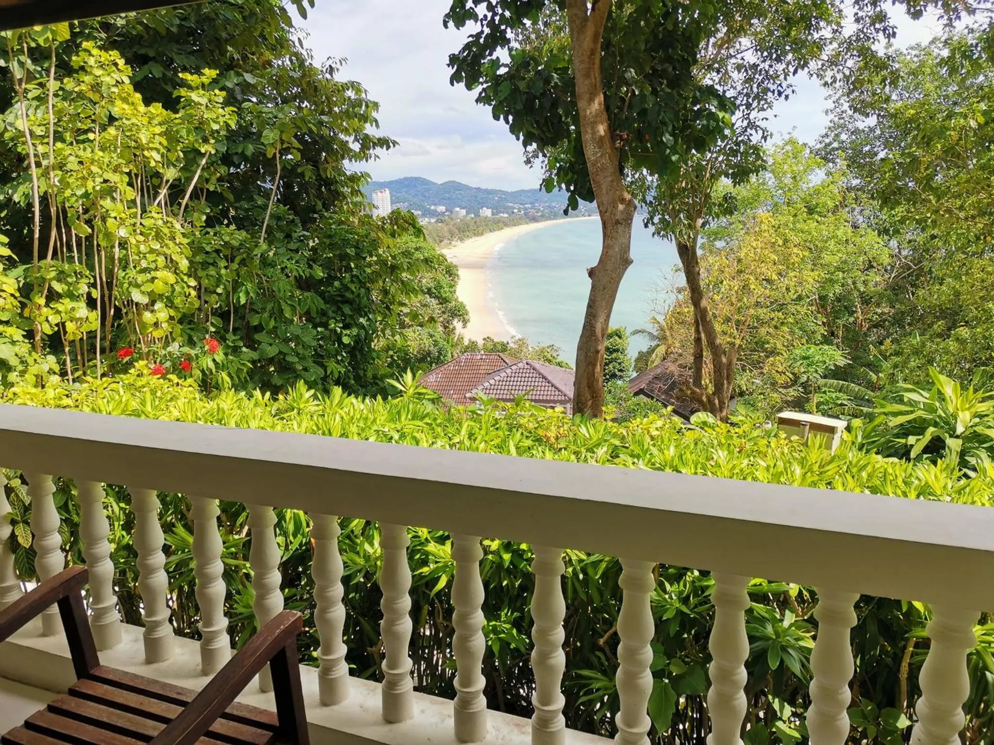 Balcony/Terrace in On The Hill Karon Resort