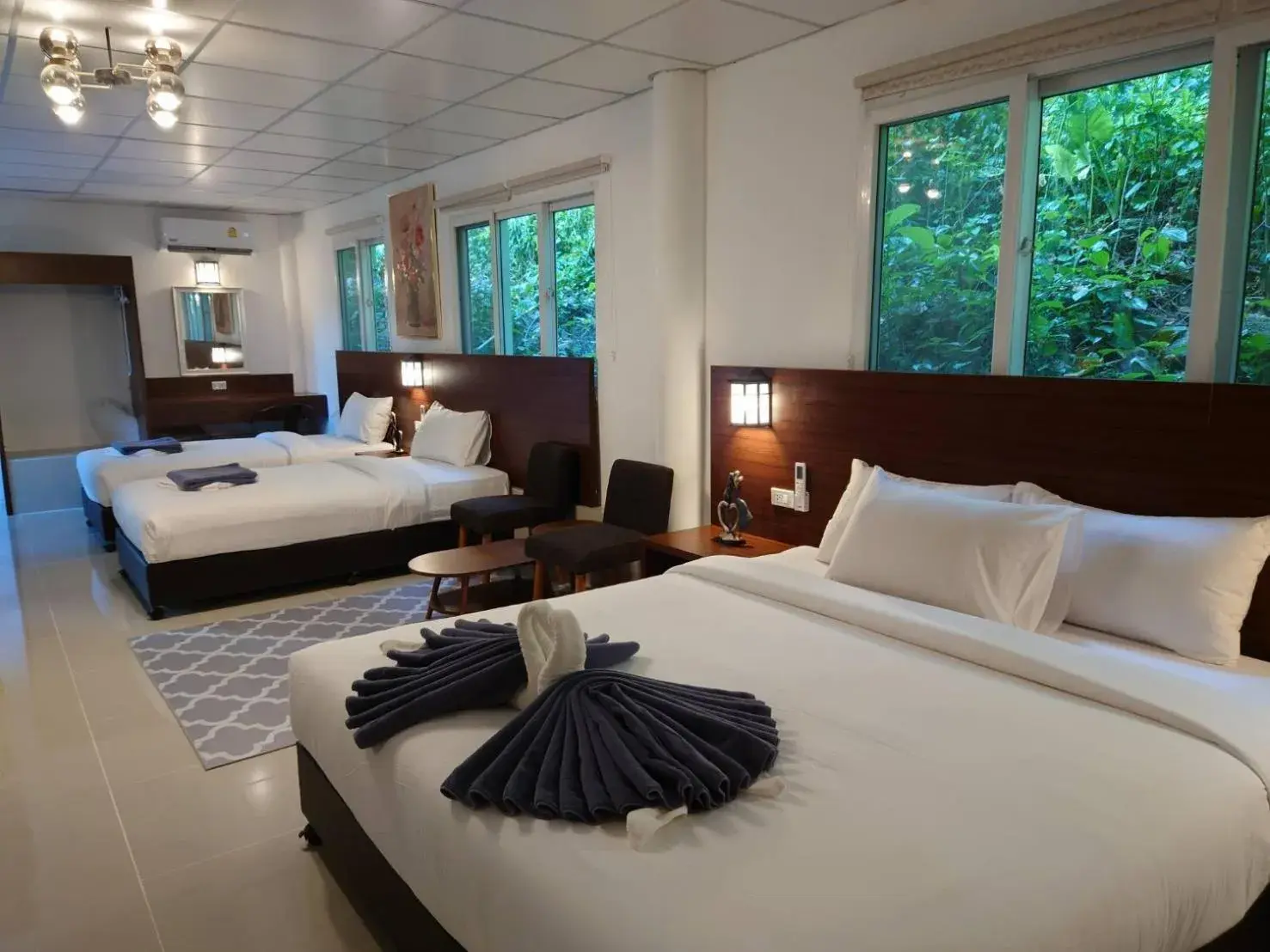 Bedroom, Bed in On The Hill Karon Resort Bedroom, Bed in On The Hill Karon Resort