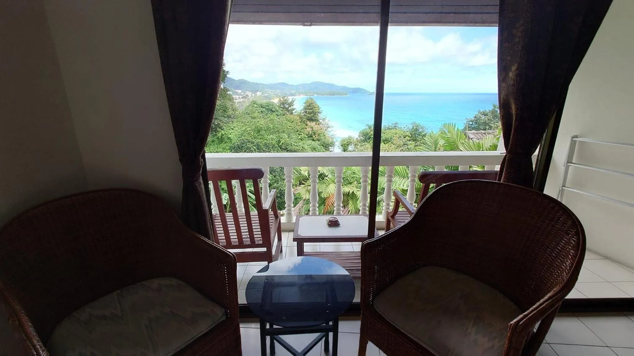 Balcony/Terrace in On The Hill Karon Resort