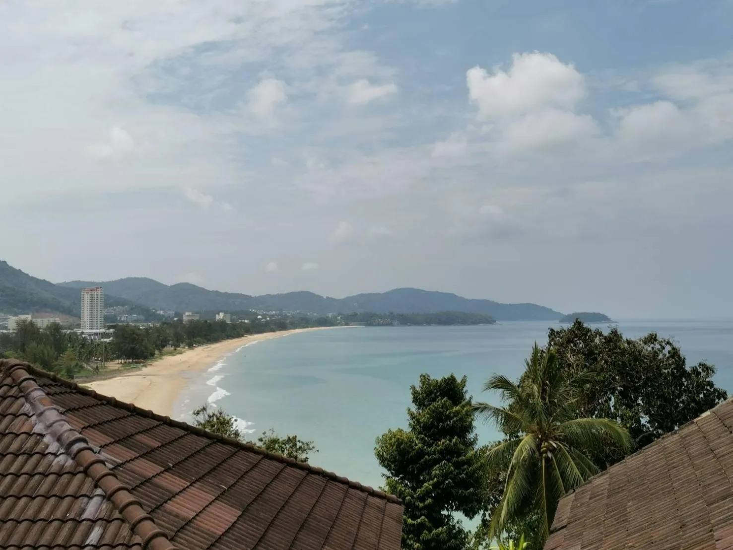 Sea view in On The Hill Karon Resort