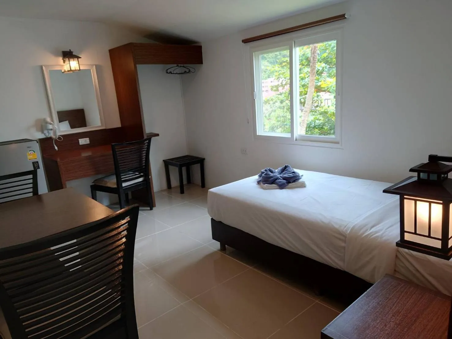 Bedroom, Bed in On The Hill Karon Resort