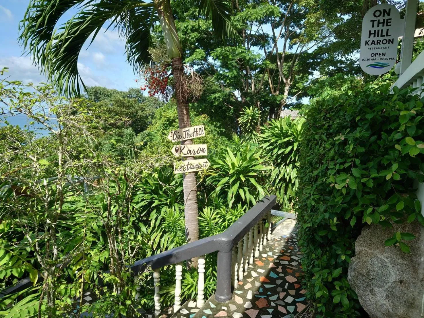 Natural landscape in On The Hill Karon Resort