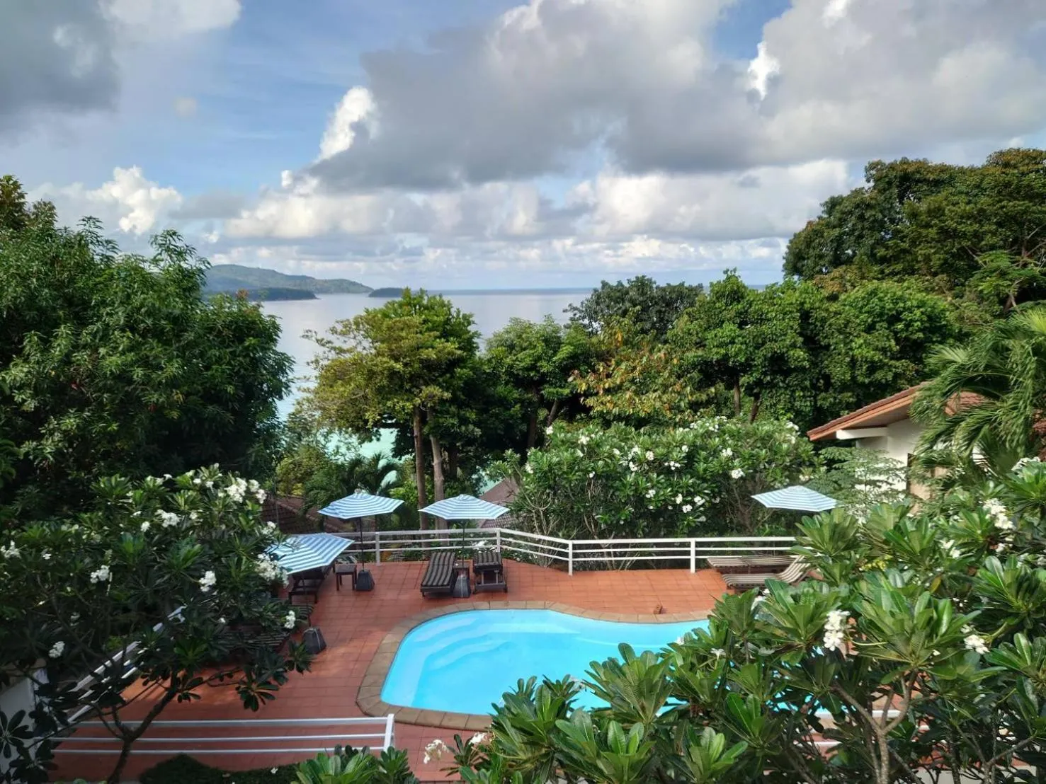 Swimming pool in On The Hill Karon Resort