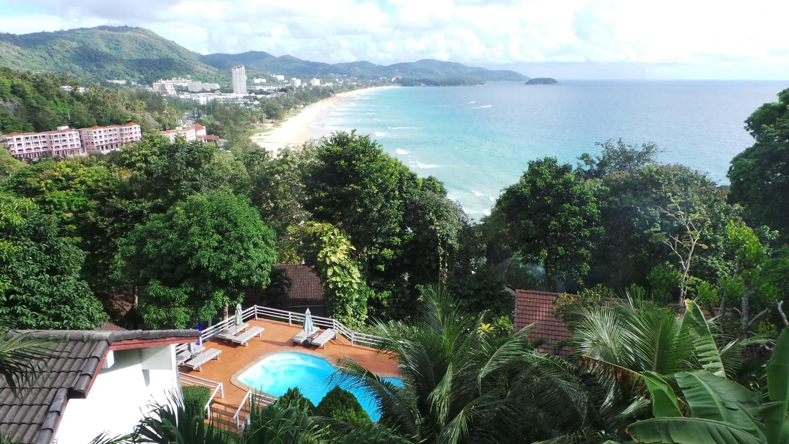 Swimming pool in On The Hill Karon Resort