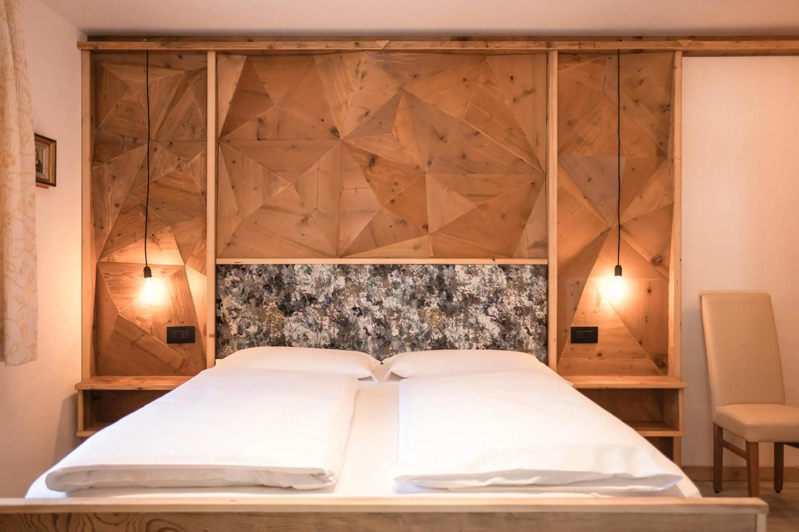 Bed in Wellness Hotel Dolomia
