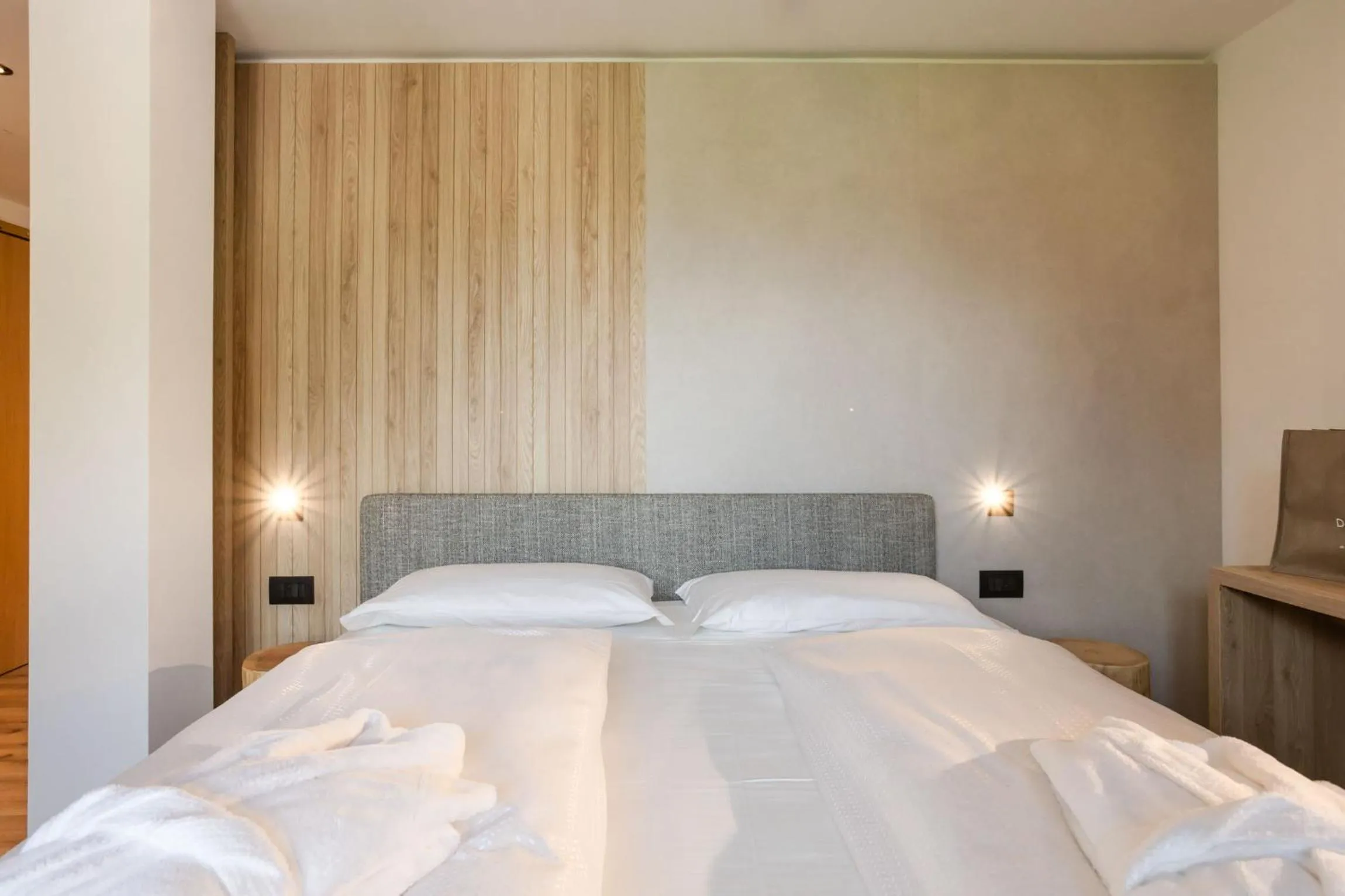 Bed in Wellness Hotel Dolomia