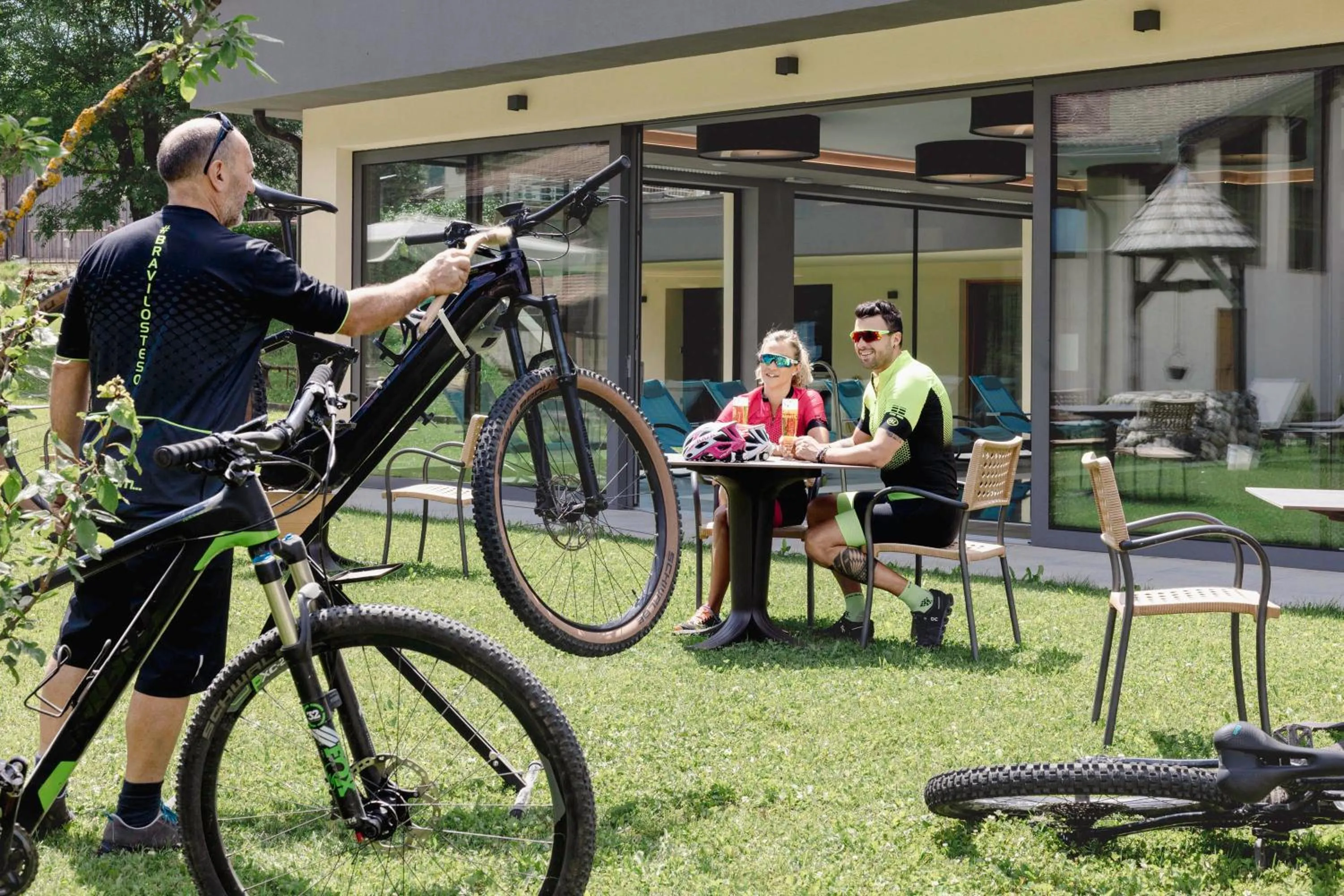 Garden in Wellness Hotel Dolomia