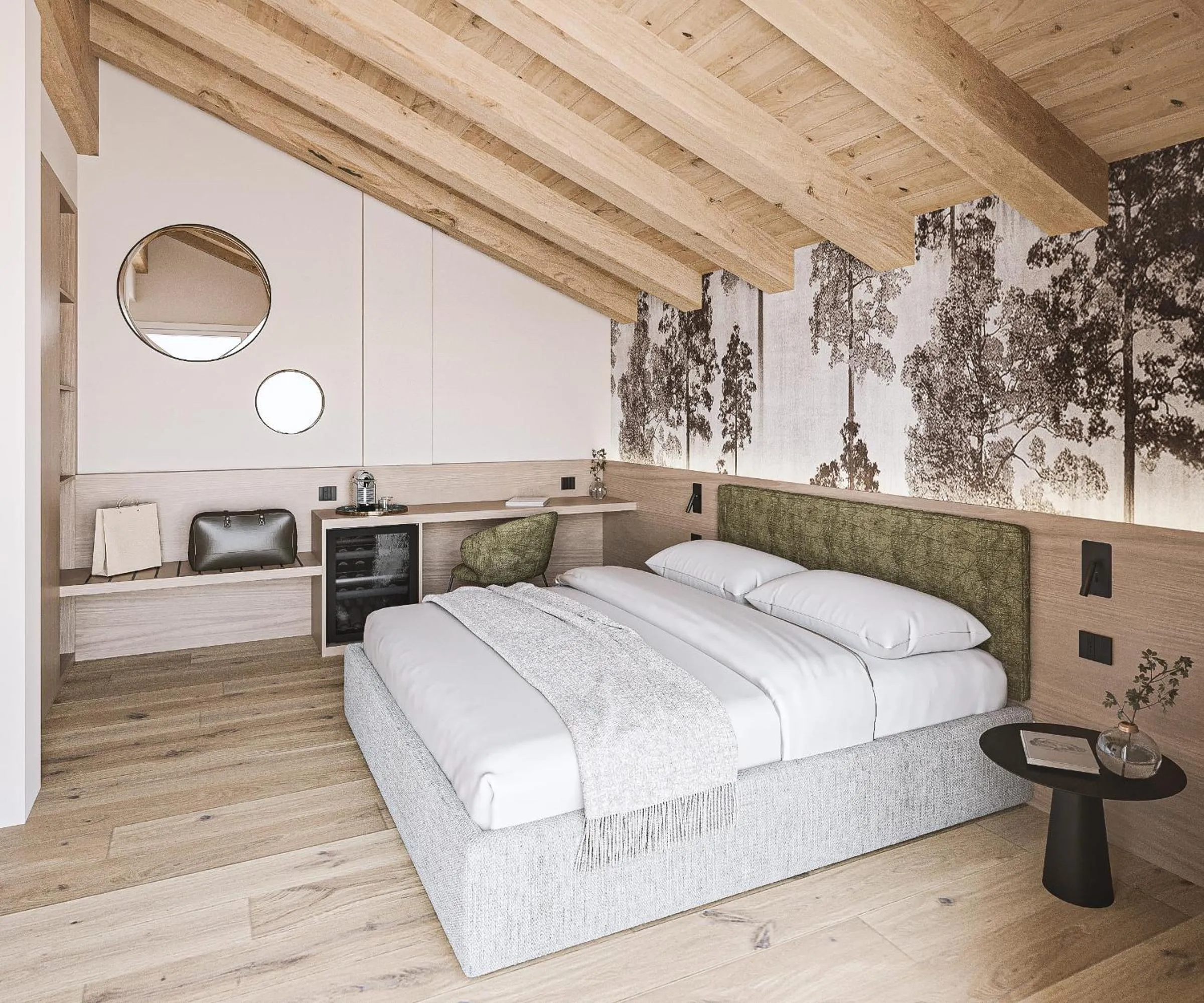 Suite with Sauna in Wellness Hotel Dolomia