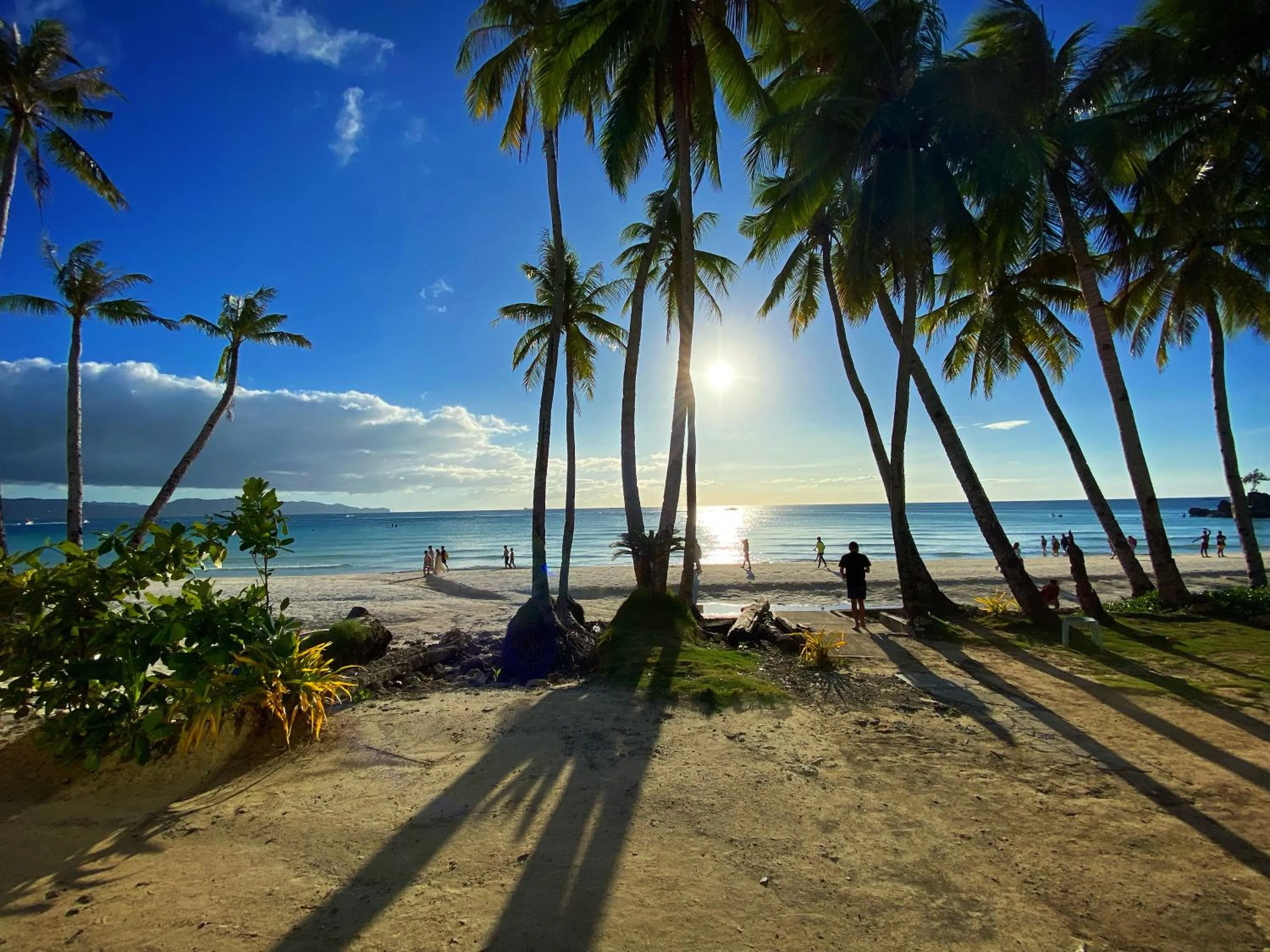 Sunset in Urban Boutique Hotel