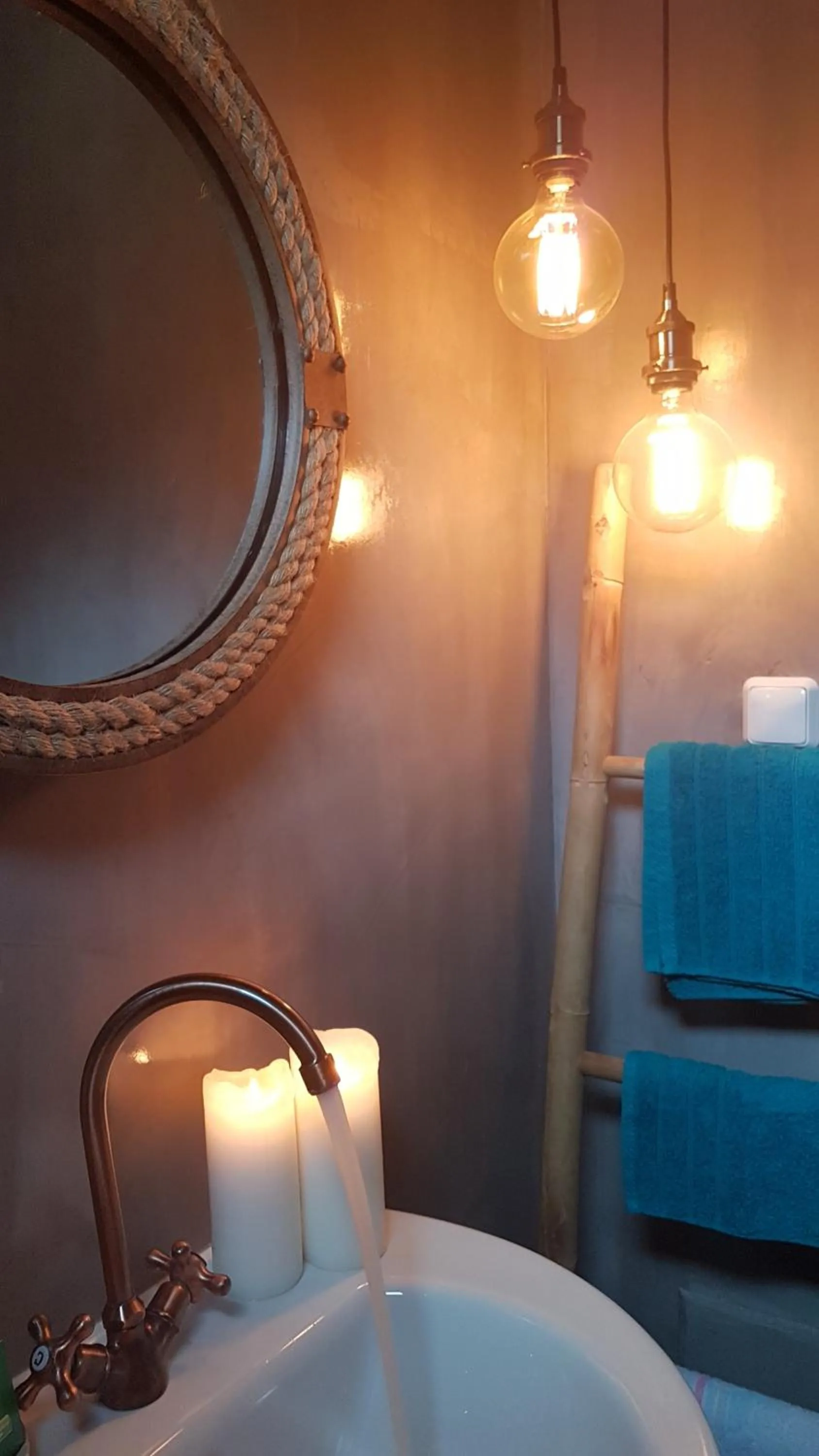 Toilet in Luxury Villa Athina