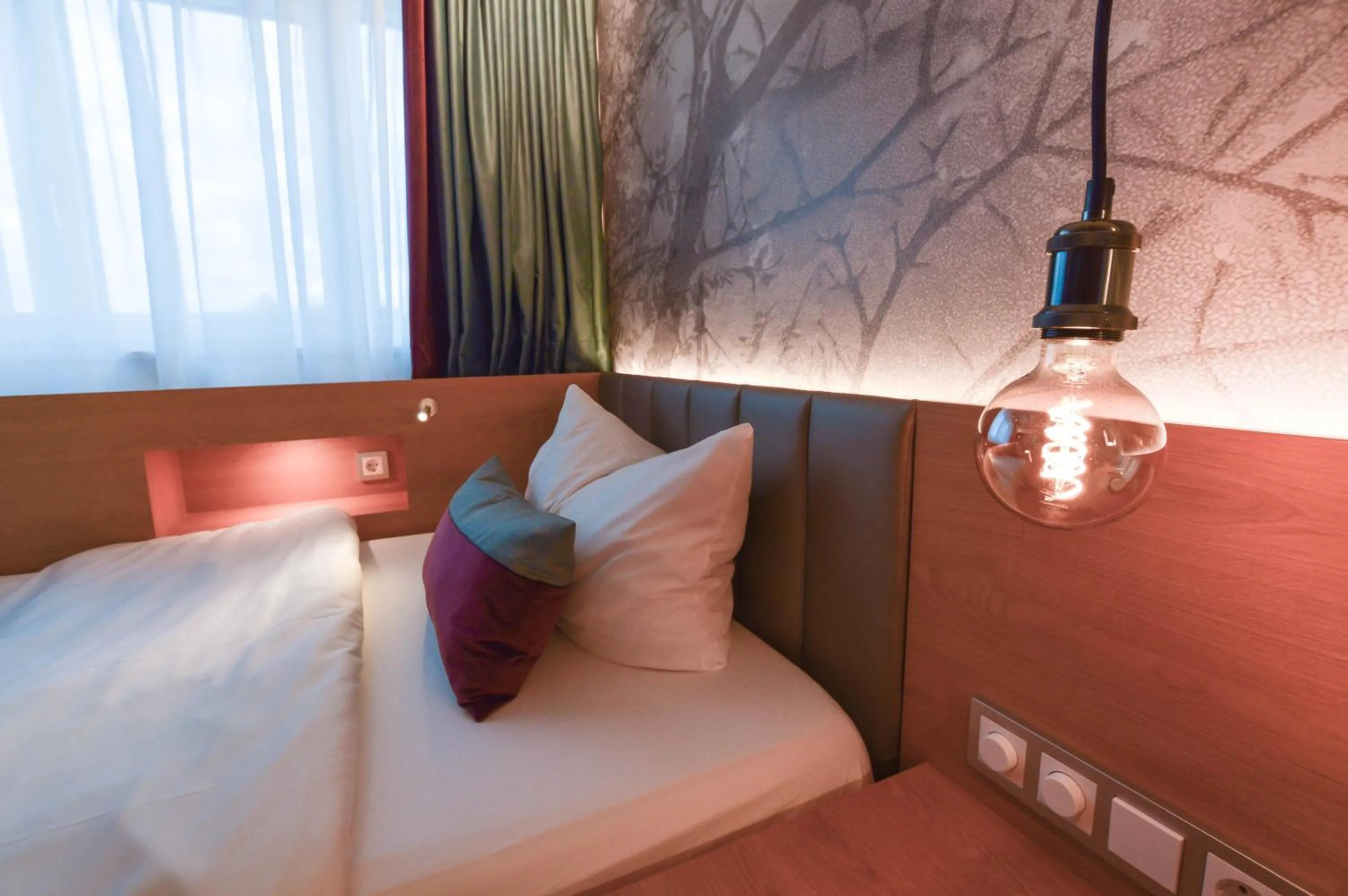 Bed in Hotel Boehler