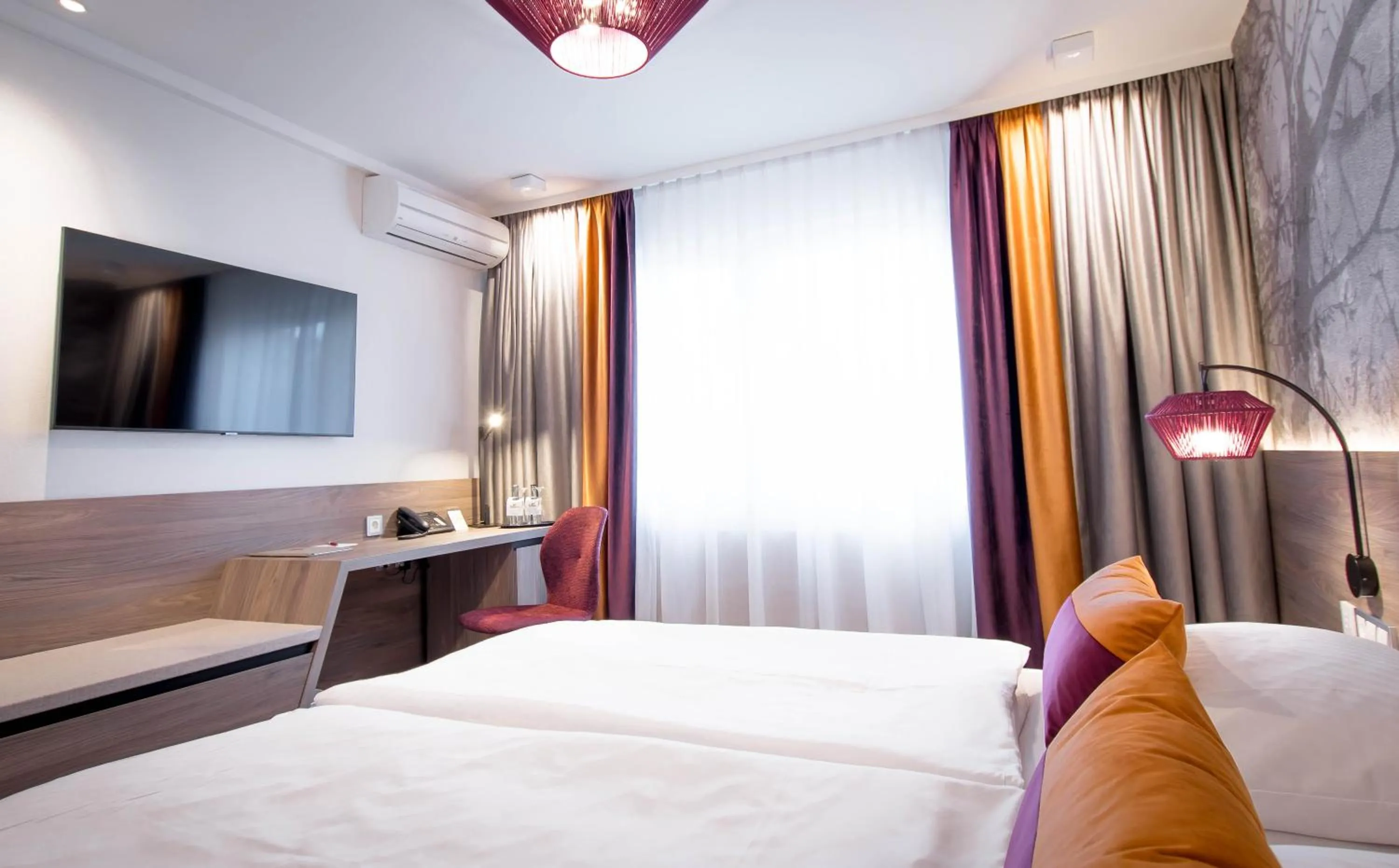 Bed in Hotel Boehler