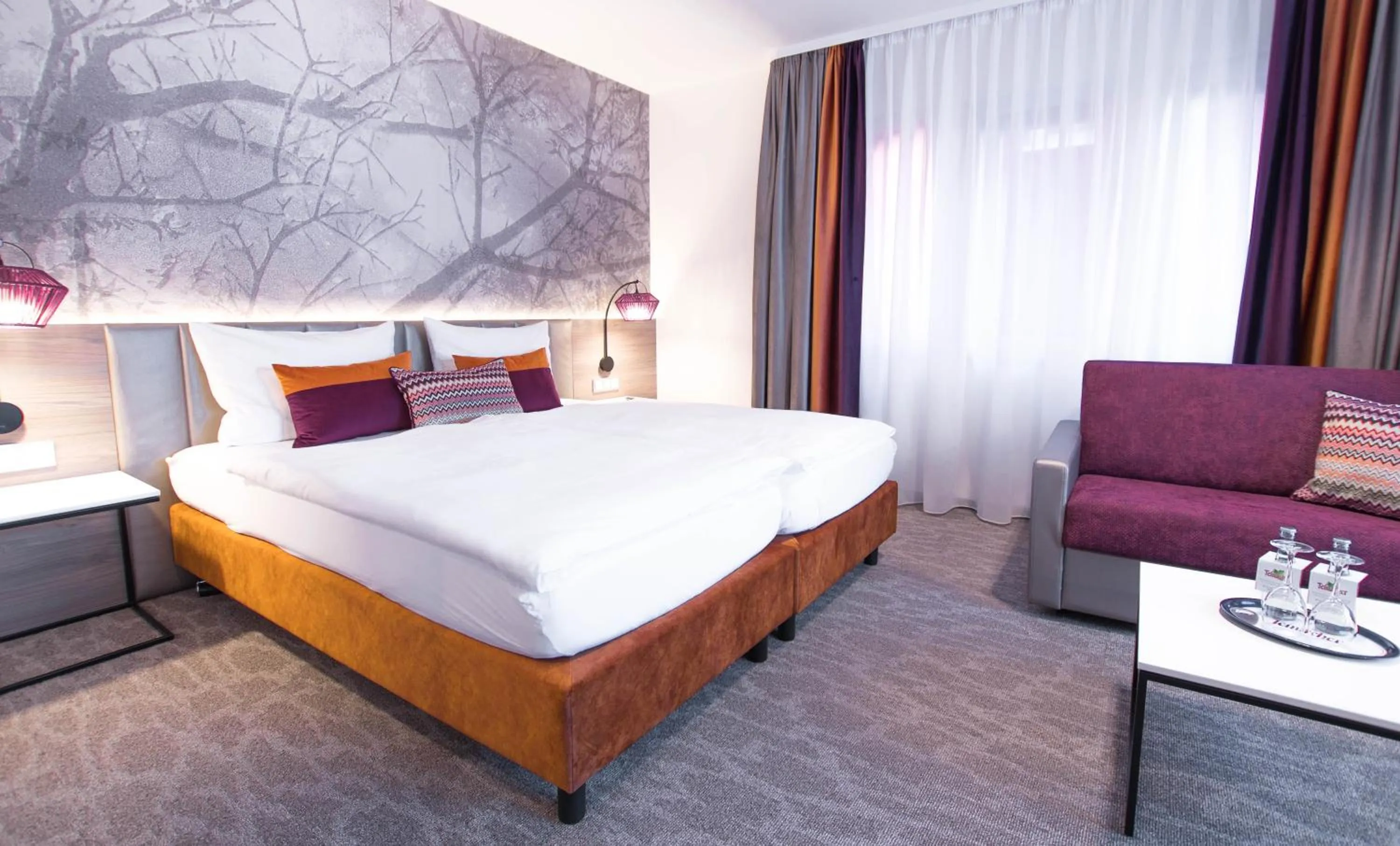 Bed in Hotel Boehler