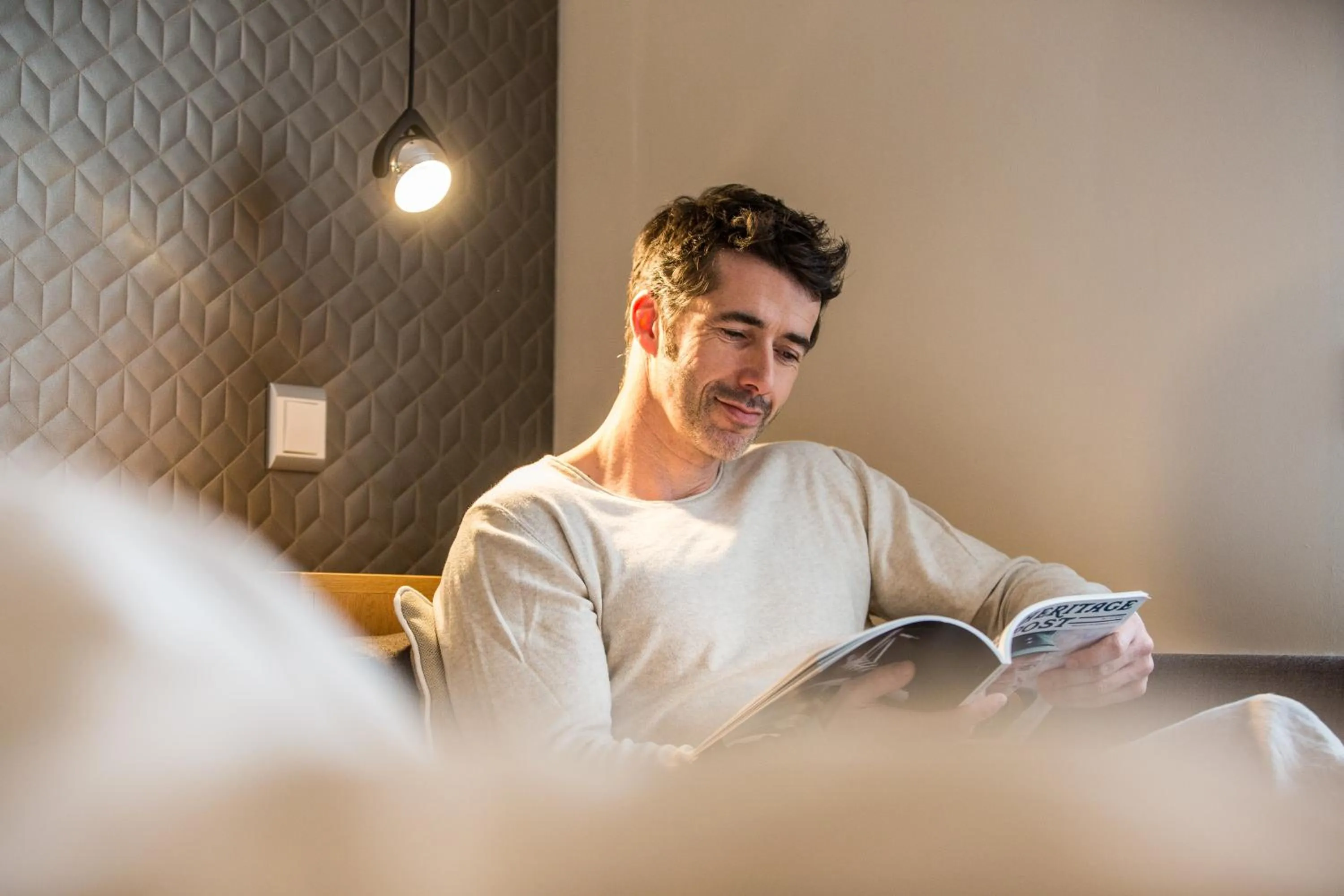 Bed in Hotel Boehler