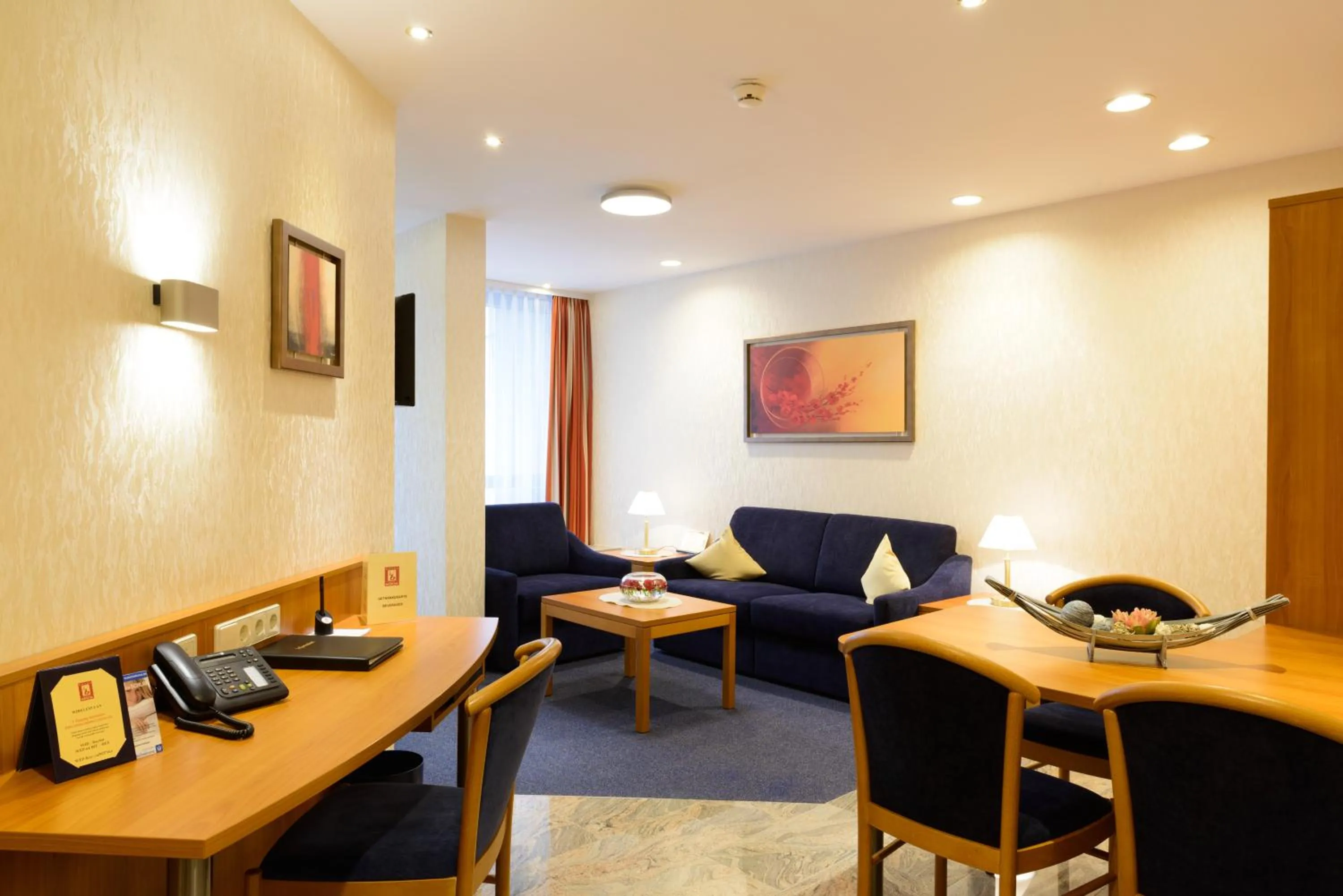 Seating area in Hotel Boehler