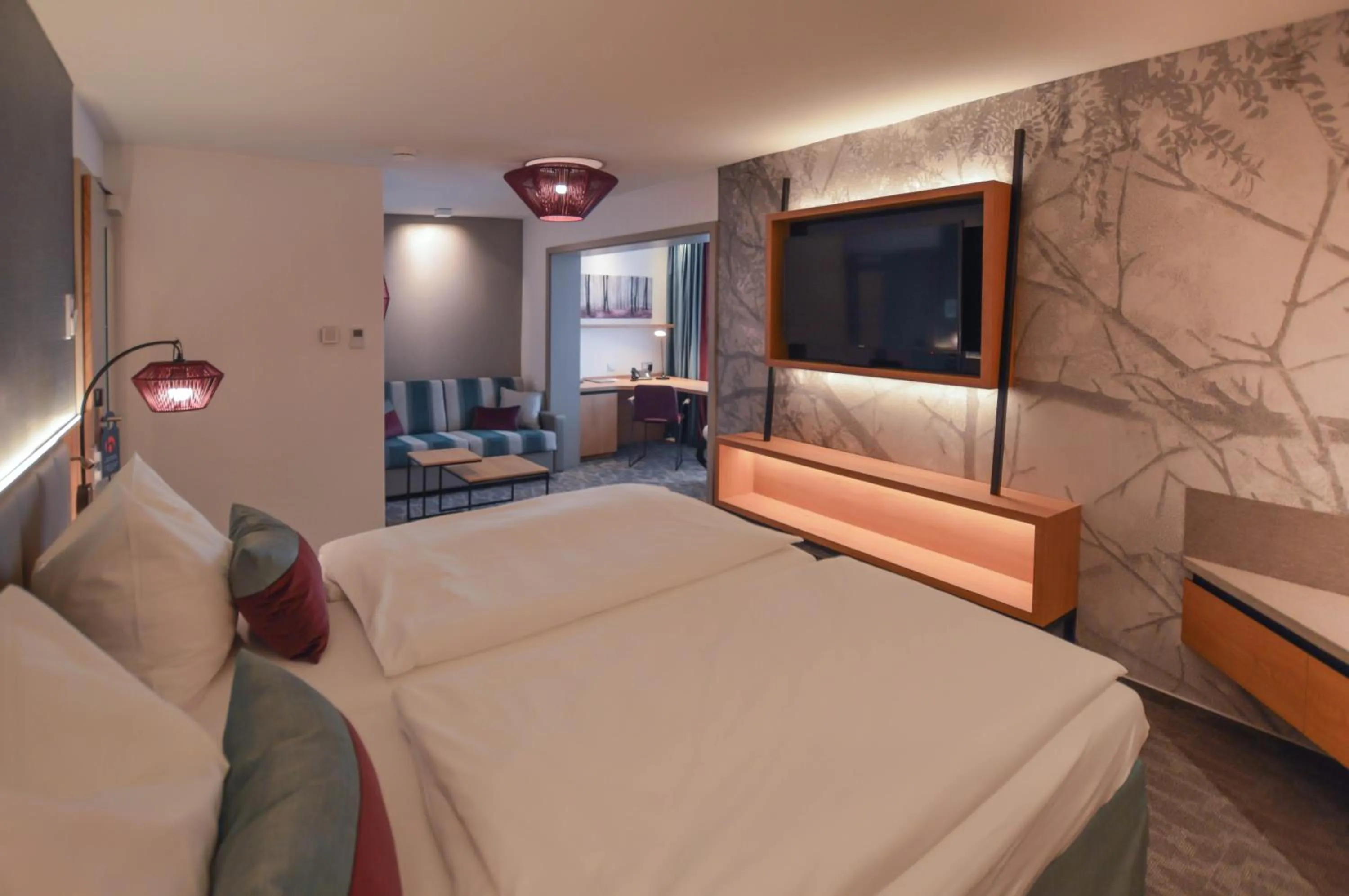 Bed in Hotel Boehler