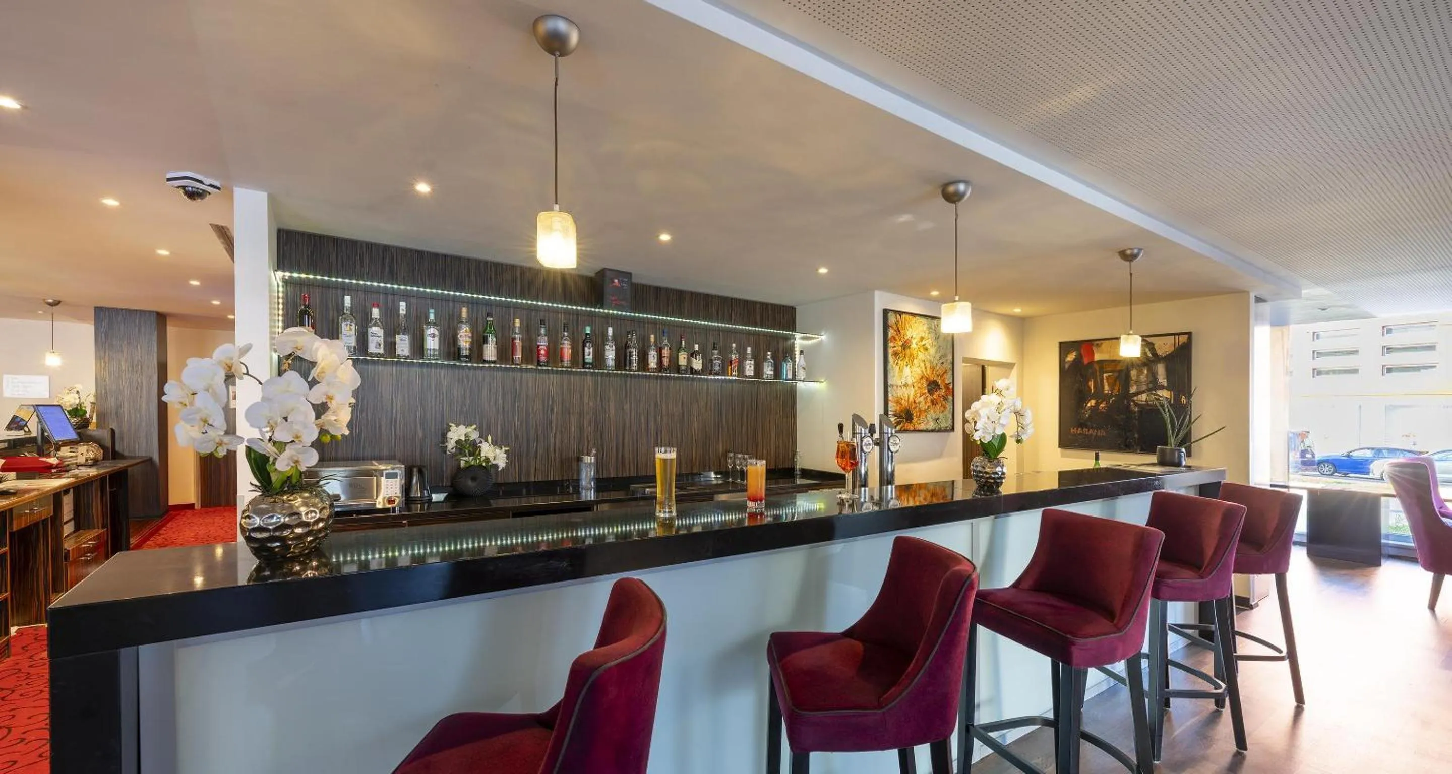 Lounge or bar in Best Western Plus Amedia Art Salzburg