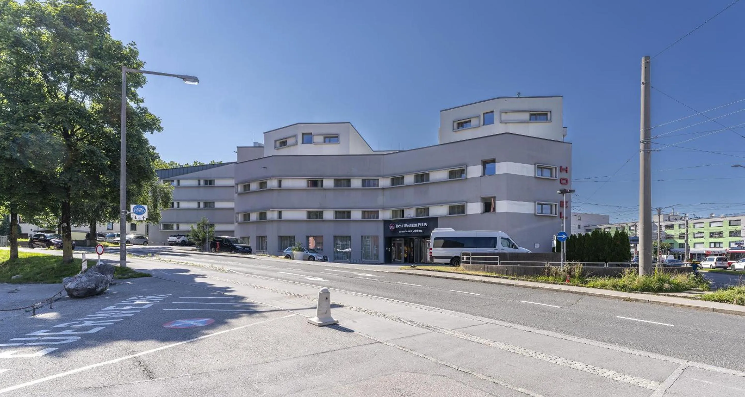 Property building in Best Western Plus Amedia Art Salzburg